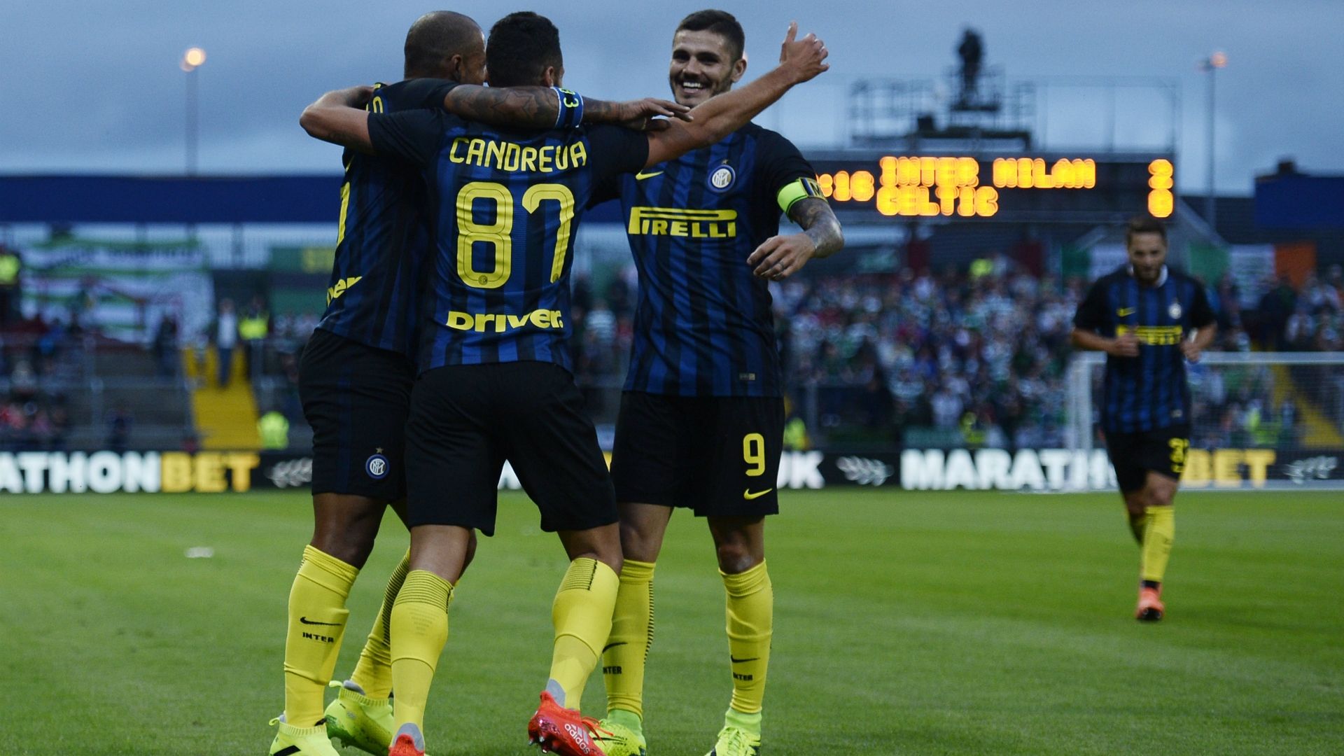 Internazionale, Celtic, ICC, 20160813