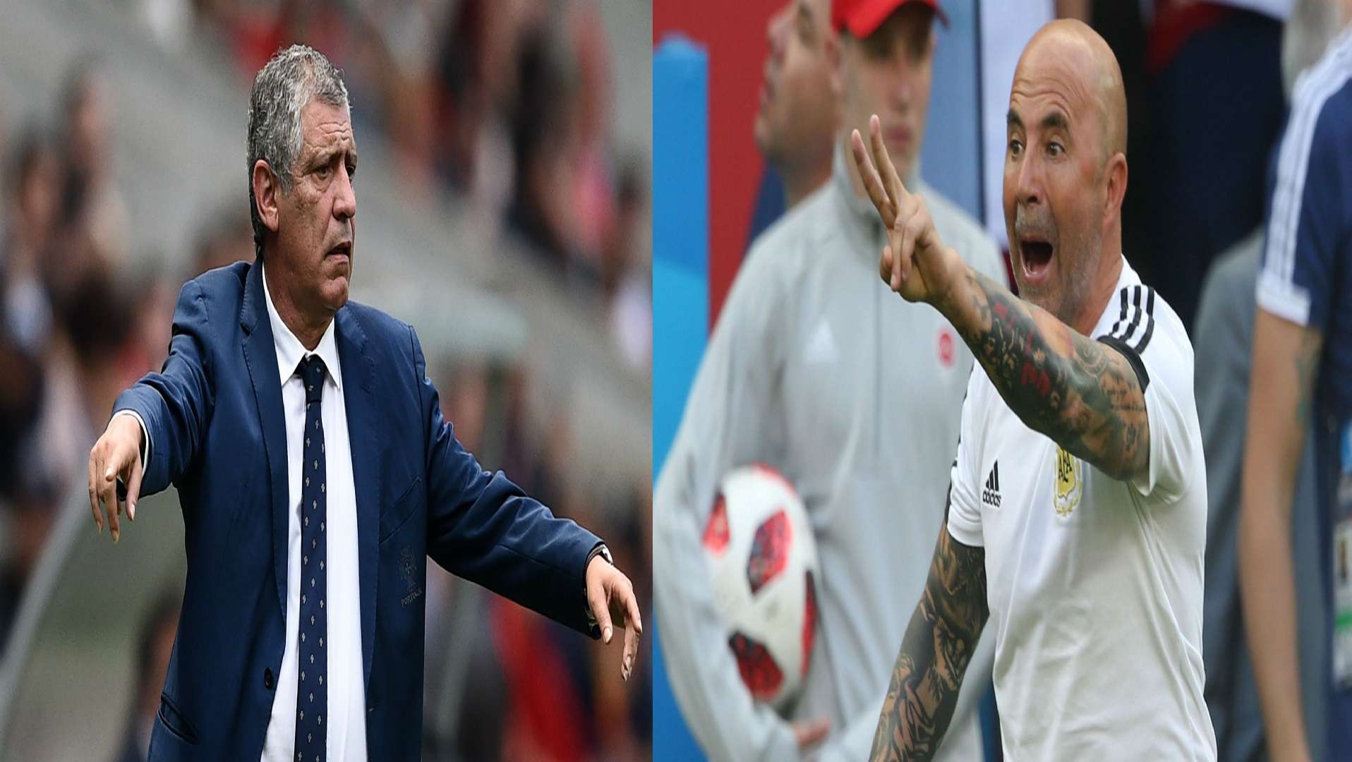 Sampaoli and fernando santos