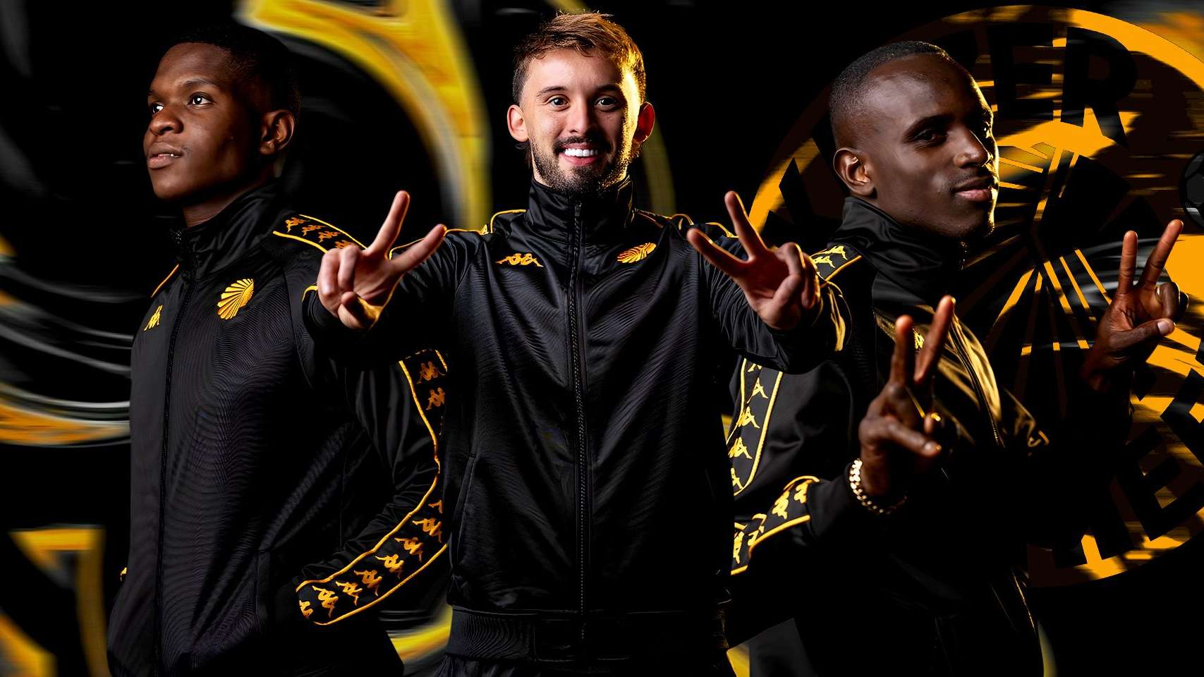 Nkanyiso Shinga, Ethan Chislett & Flavio Silva, Kaizer Chiefs, July 2025