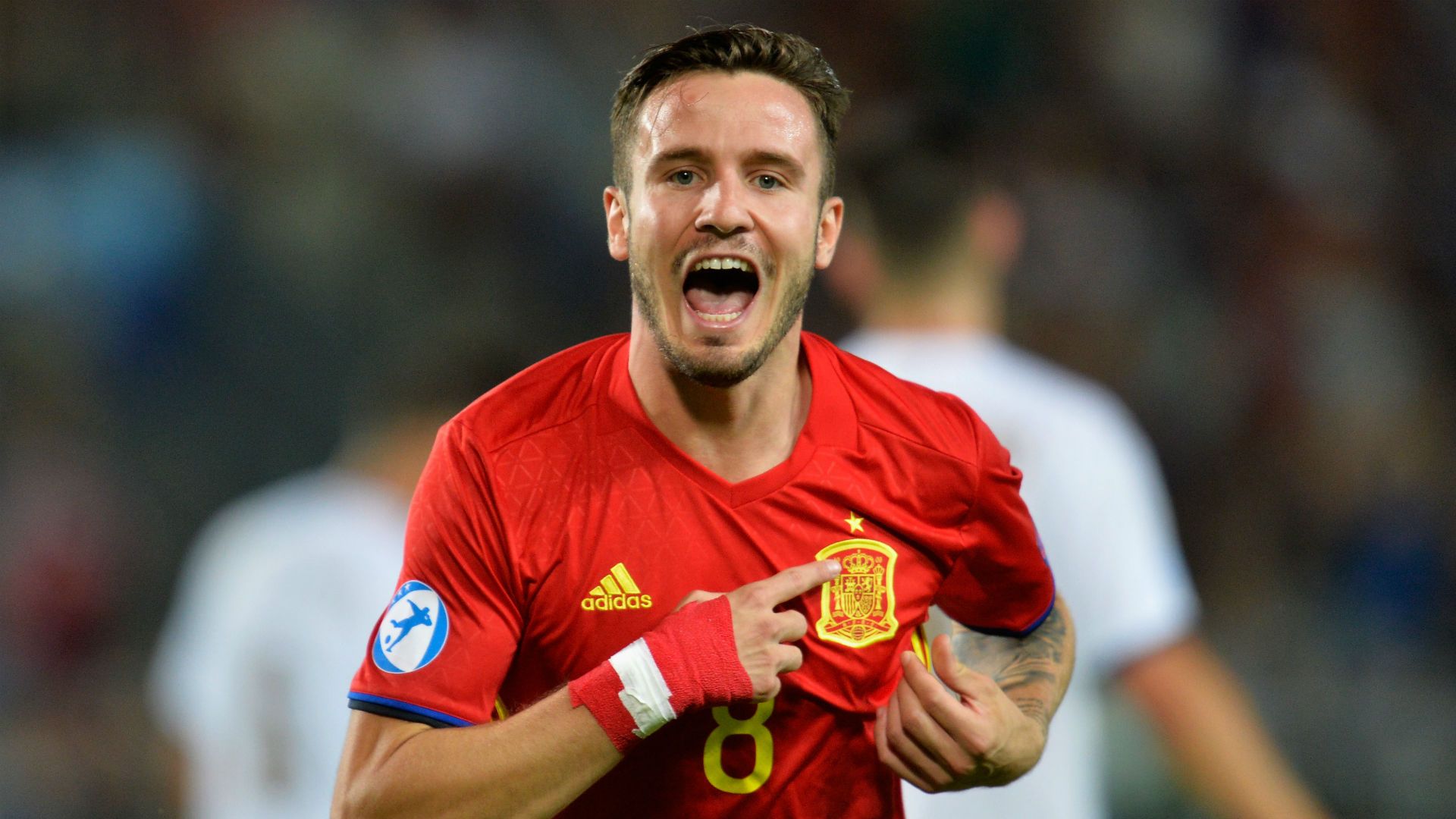 Saul Niguez Spain U21 vs Italy