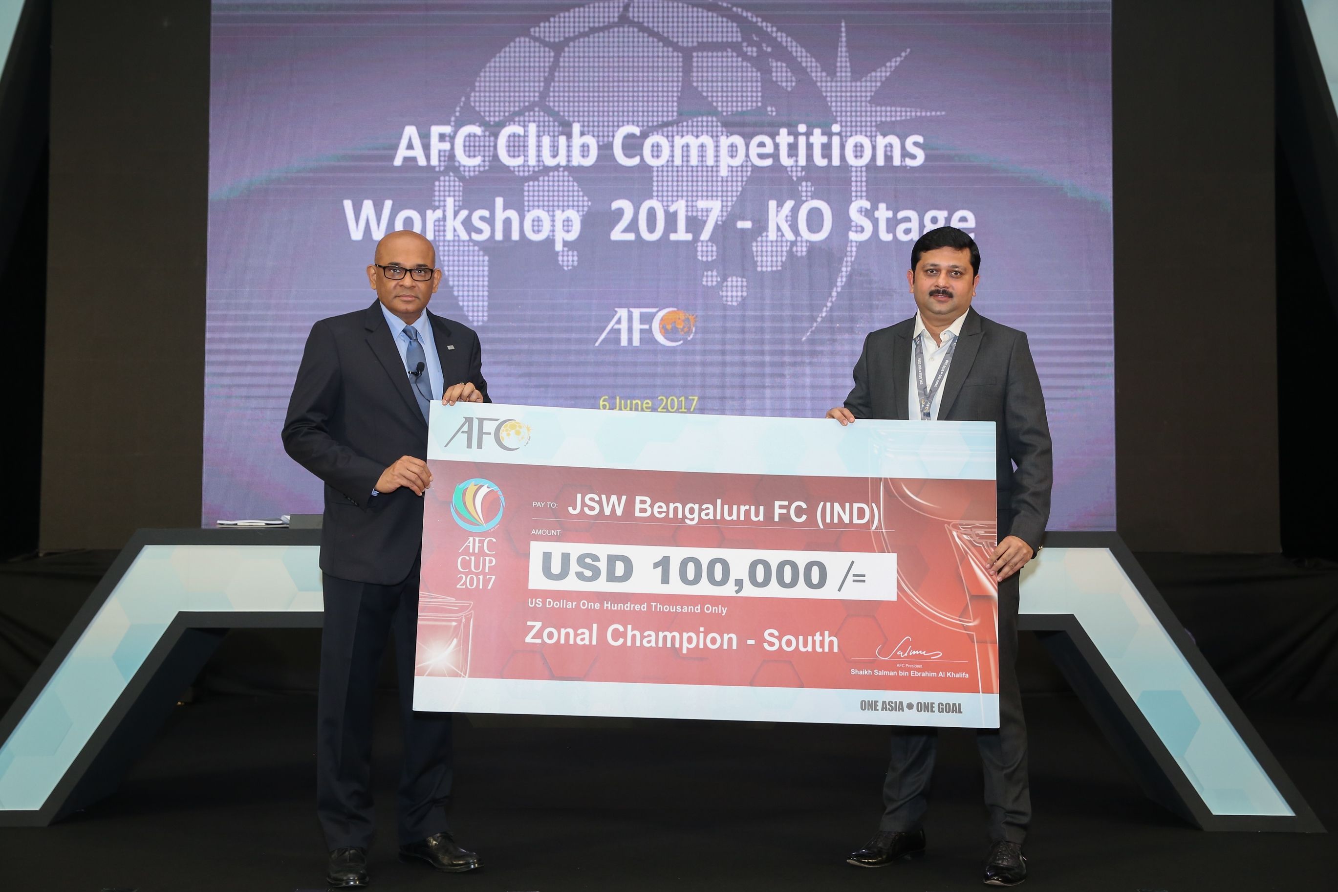 Bengaluru FC SOuth Zone CHampions