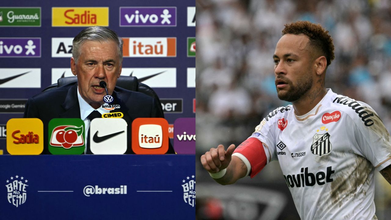 Ancelotti e Neymar
