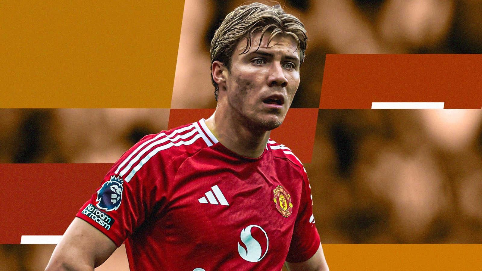 Grafica Hojlund Manchester United 2025