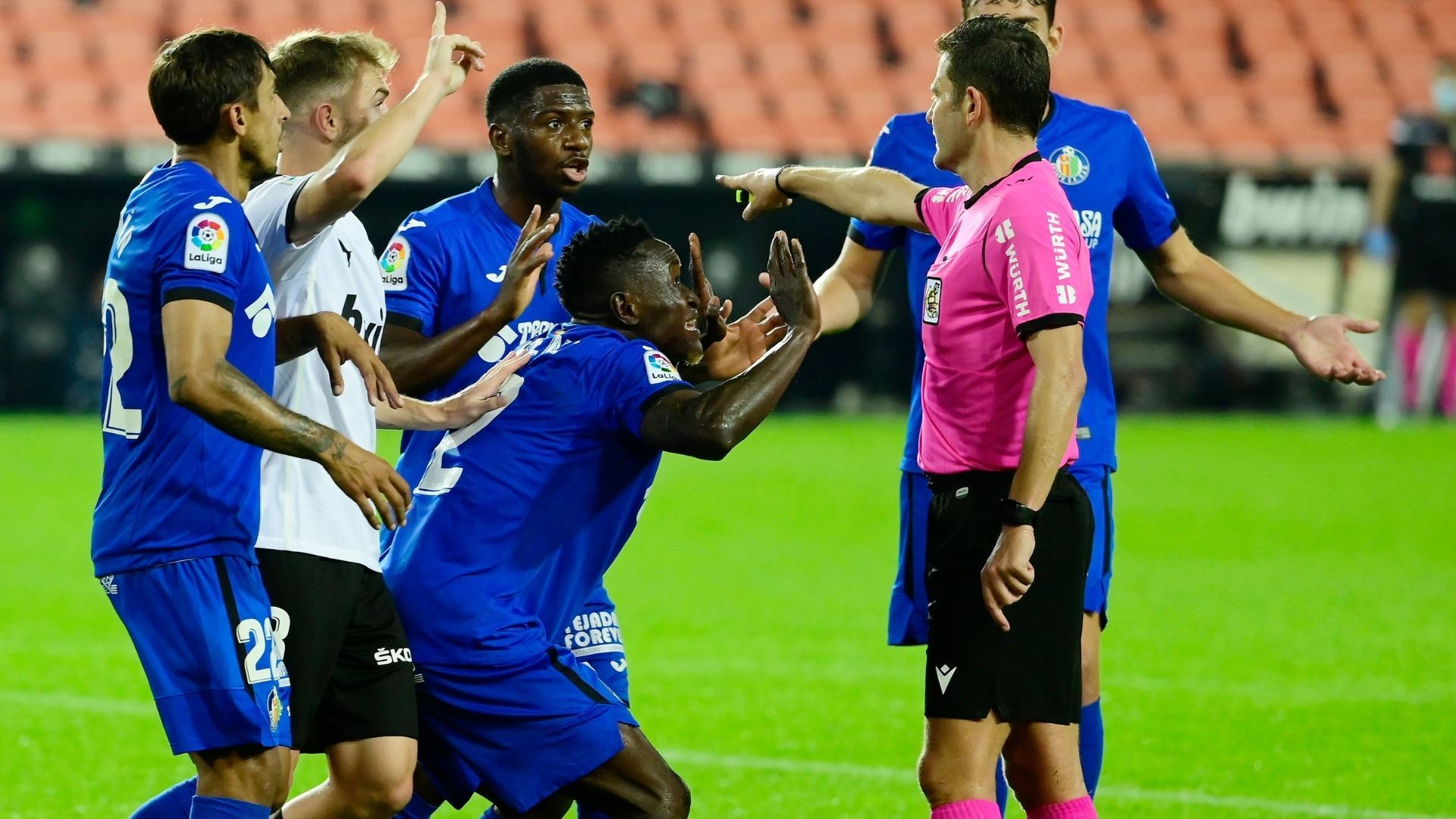 Valencia Getafe La Liga 011120