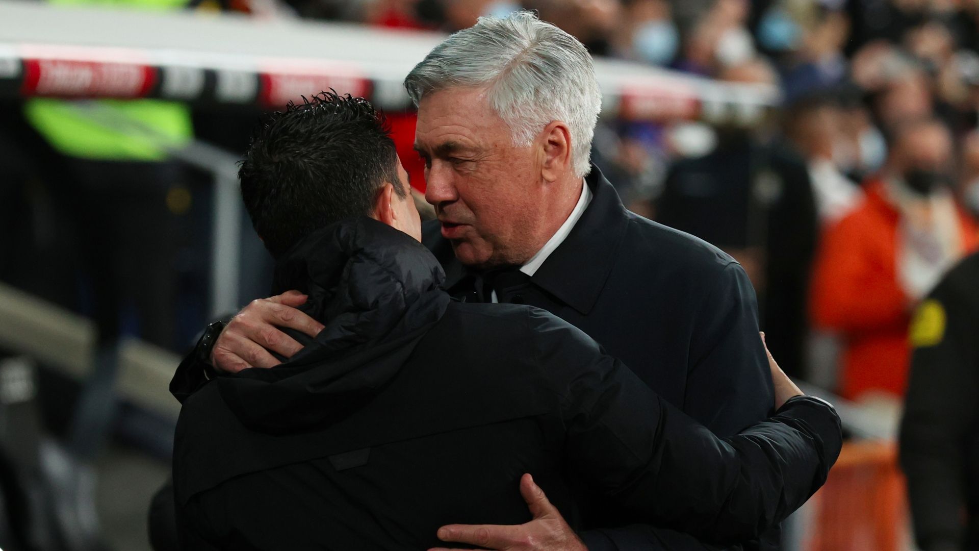 Xavi Ancelotti Real Madrid Barcelona Clásico