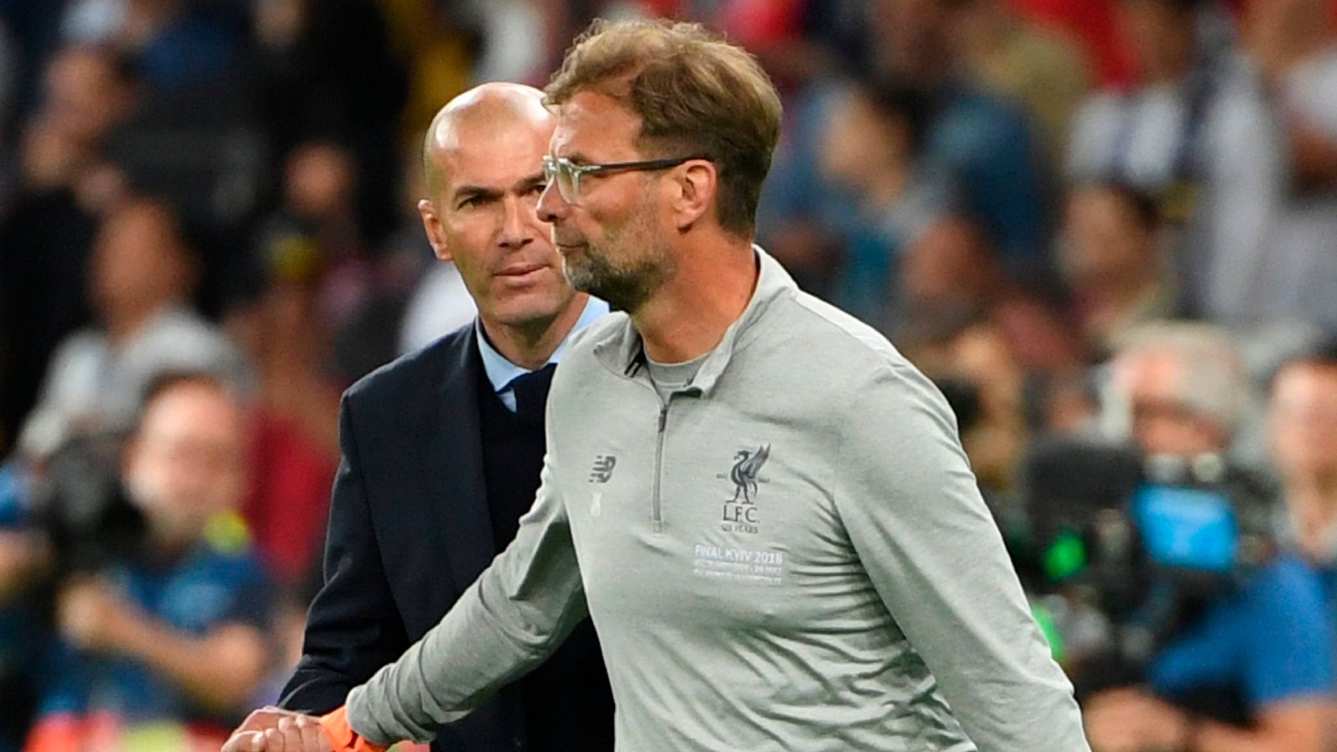 Klopp Zidane final Champions league 2018