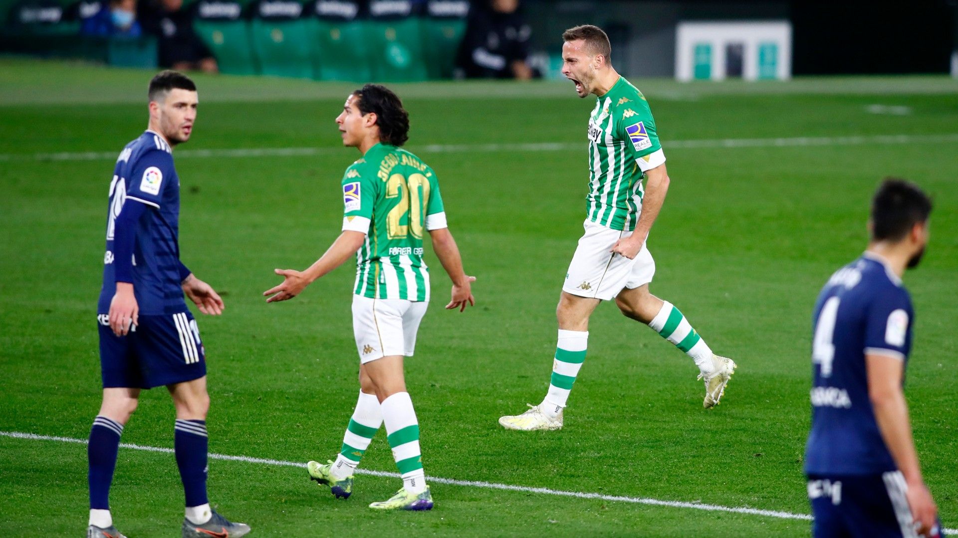 Betis Celta Diego Lainez Sergio Canales