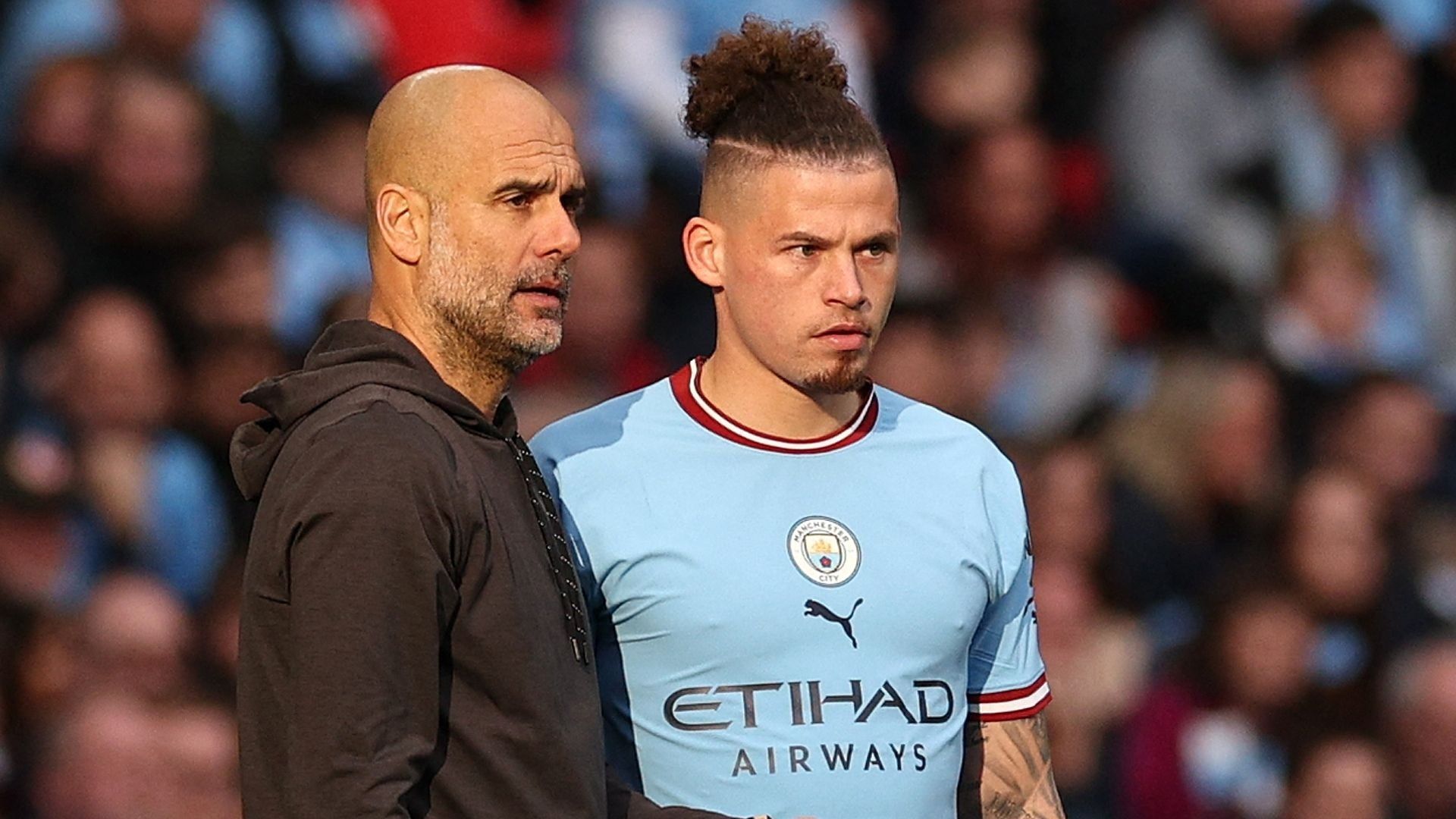 Pep Guardiola Kalvin Phillips 2022-23