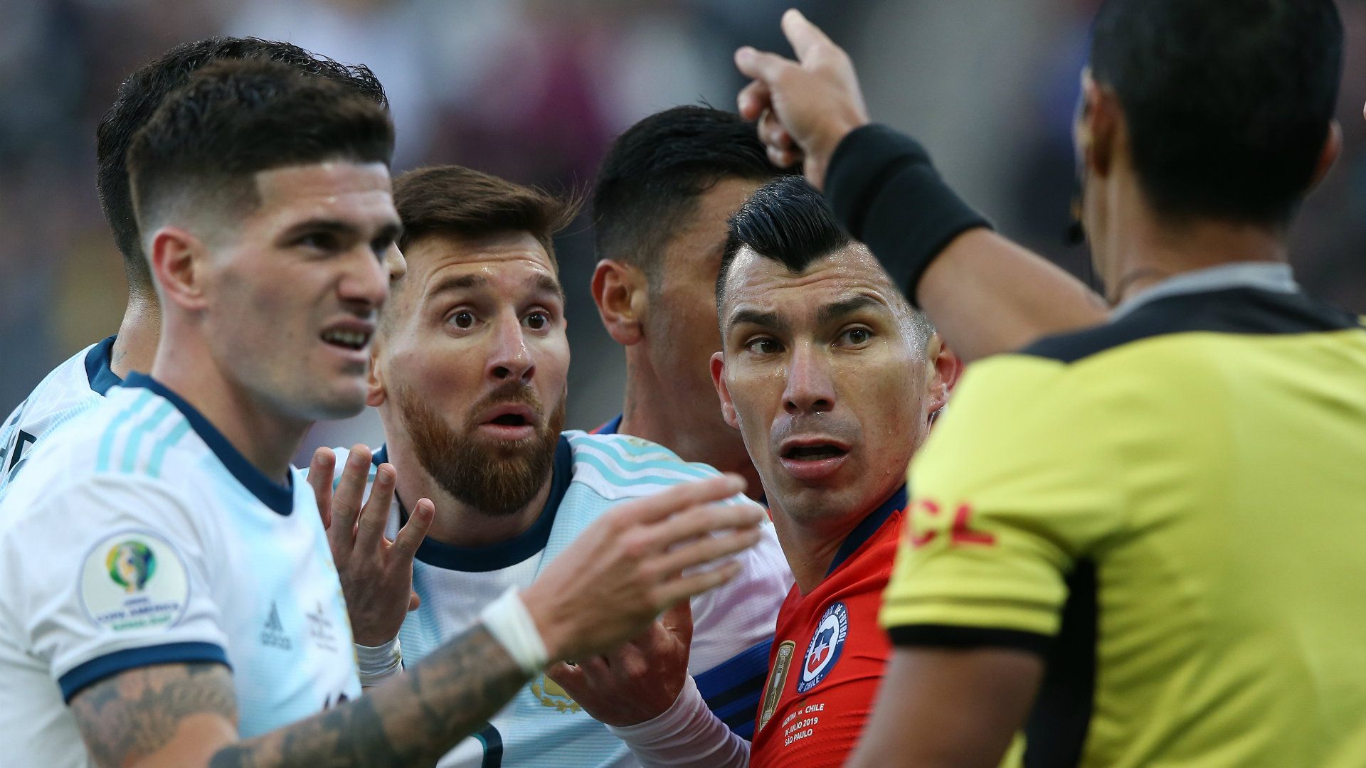 Lionel Messi Argentina vs Chile Copa America 2019