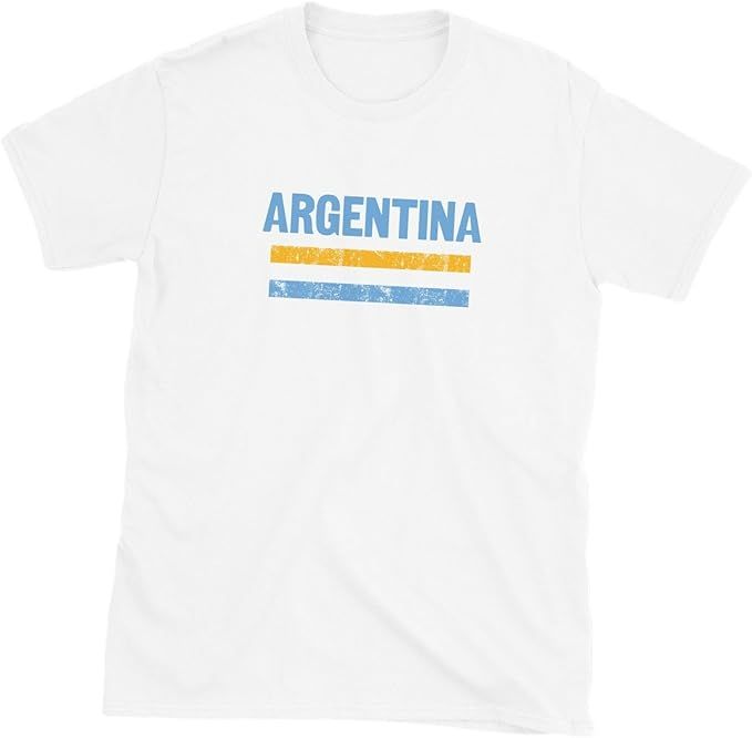 قميص مطبوع عليه علم منتخب الأرجنتين