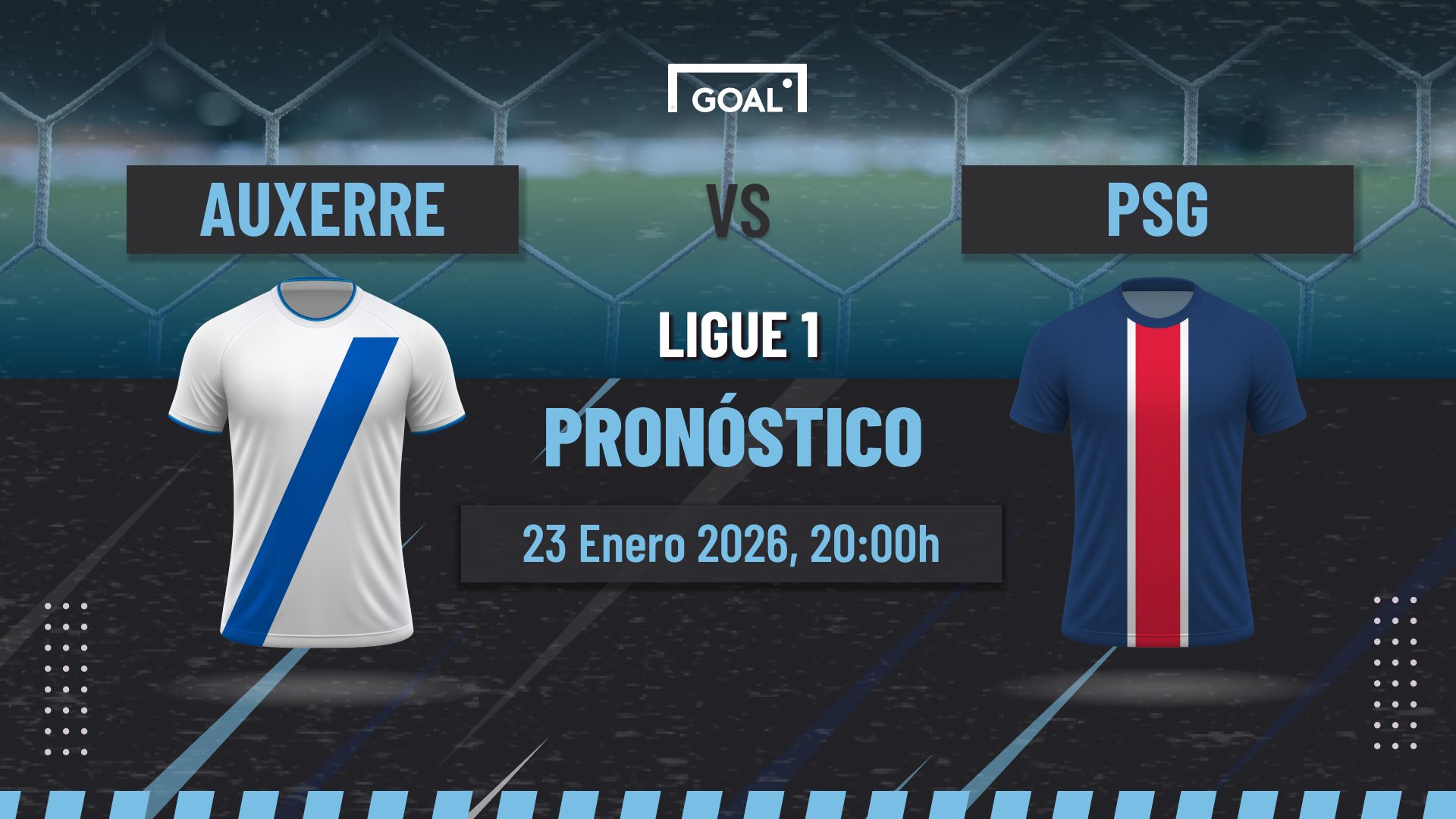 Auxerre vs PSG Pronóstico y Apuestas Ligue 1 | 23/01/26