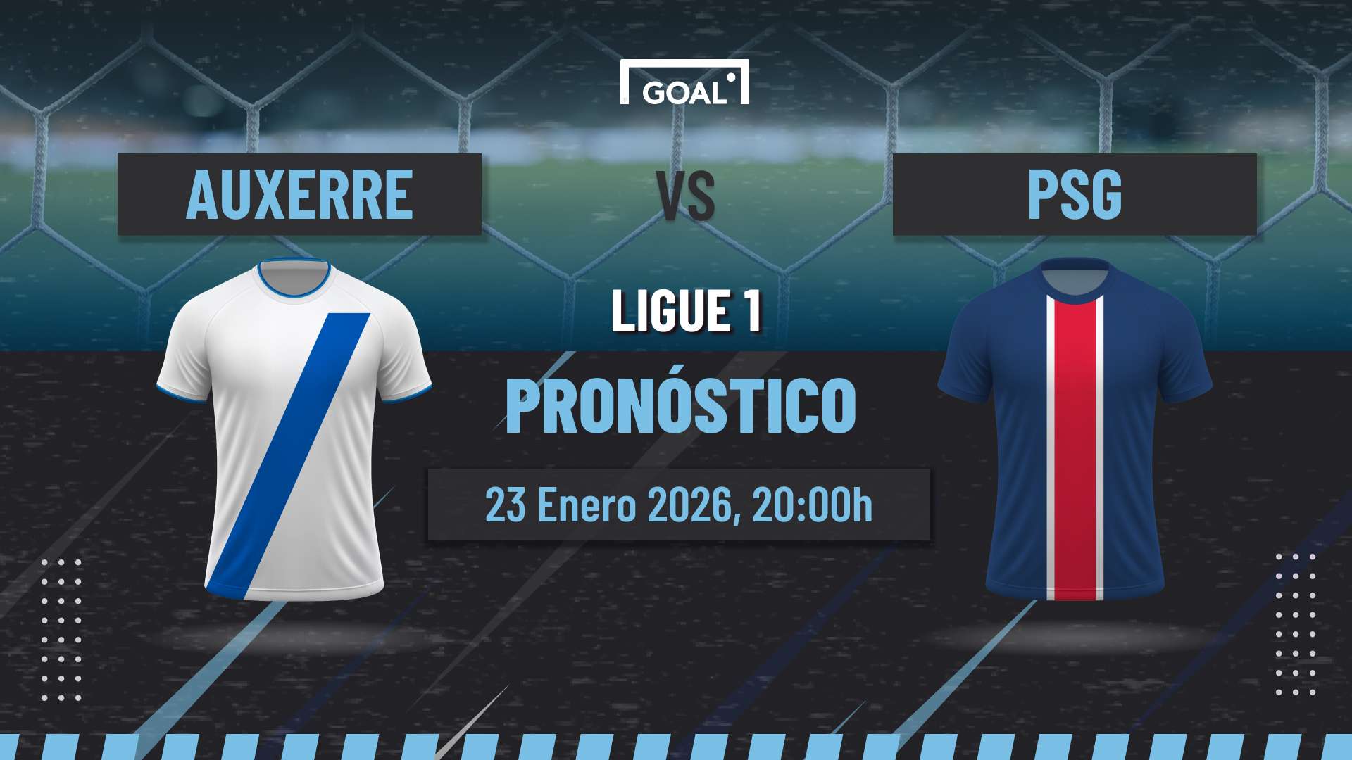 Auxerre vs PSG Pronóstico y Apuestas Ligue 1 | 23/01/26