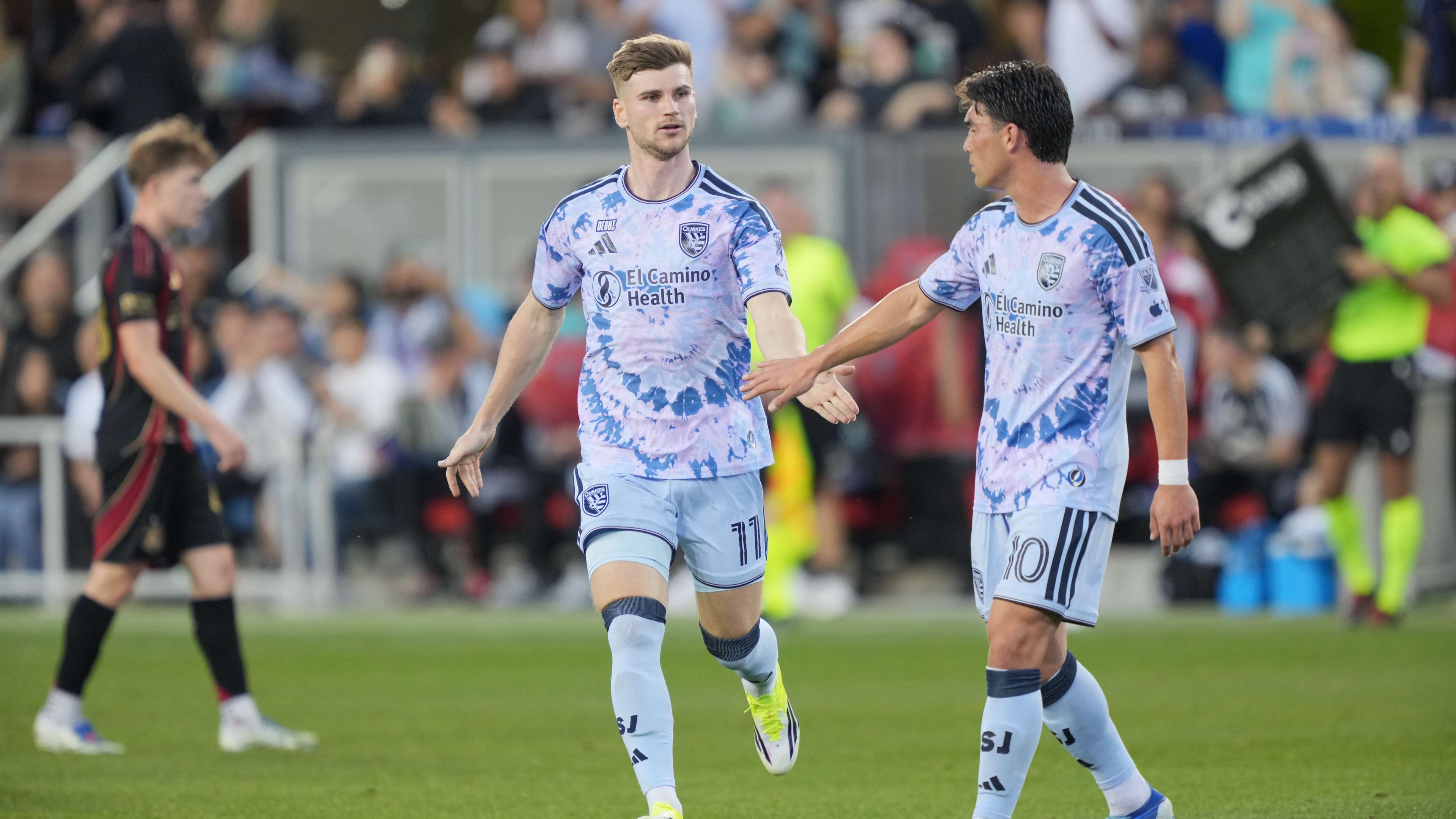 Niko Tsakiris and Timo Werner, San Jose