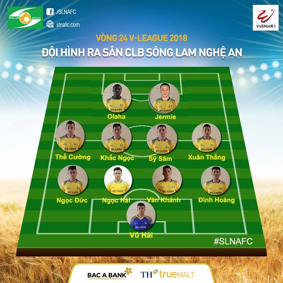 SLNA FLC Thanh Hoá Vòng 24 V.League 2018