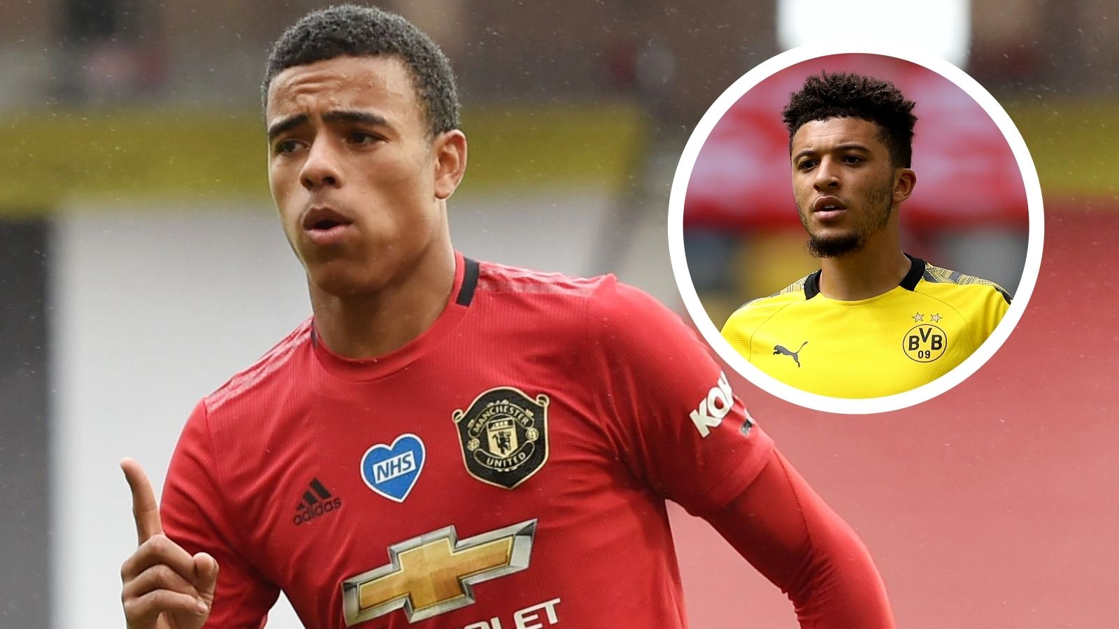 Mason Greenwood Jadon Sancho GFX