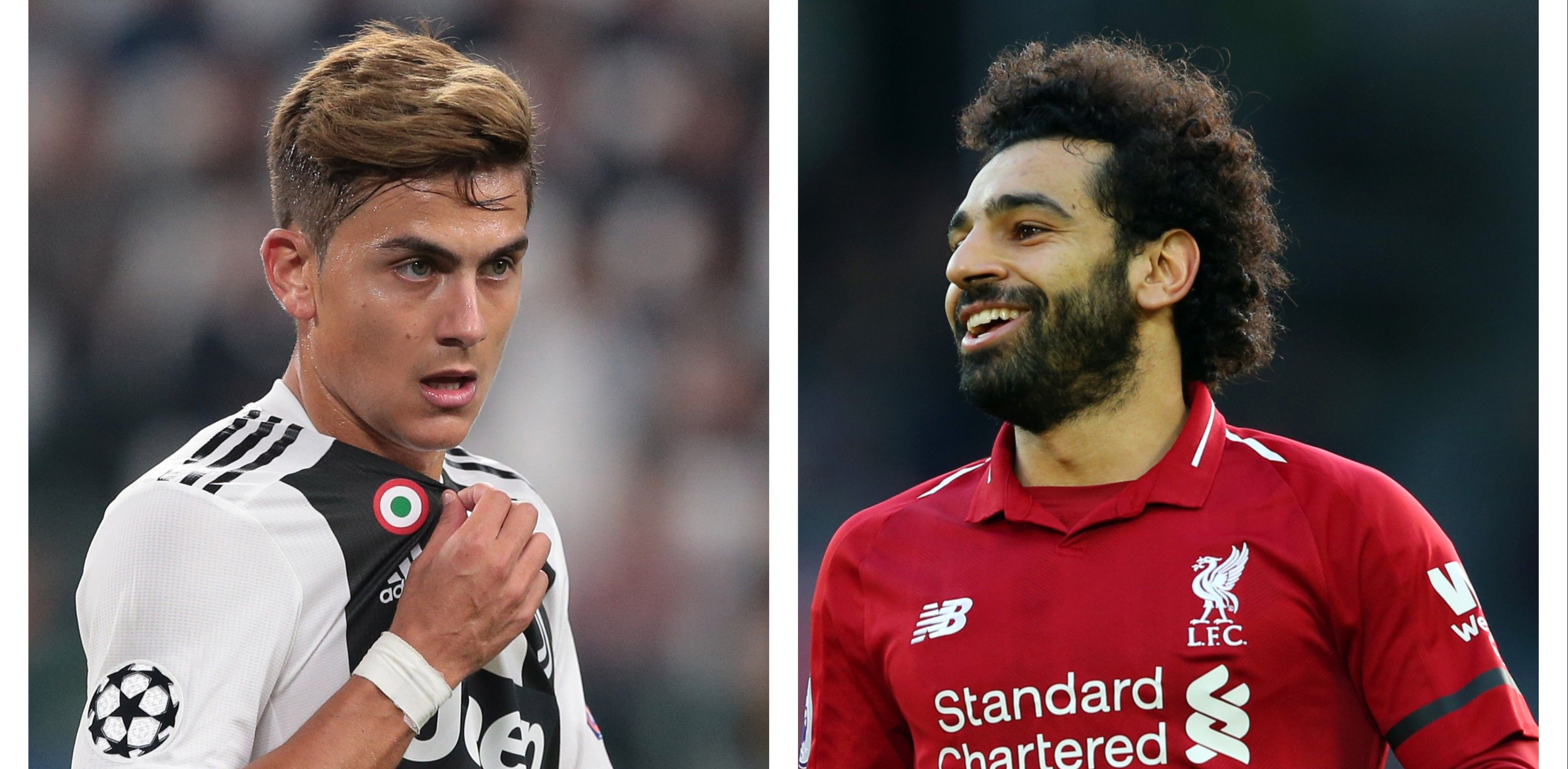 Paulo Dybala Mohamed Salah