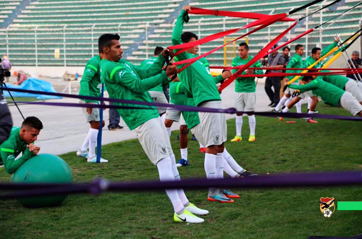 Entrenamiento práctica de Bolivia