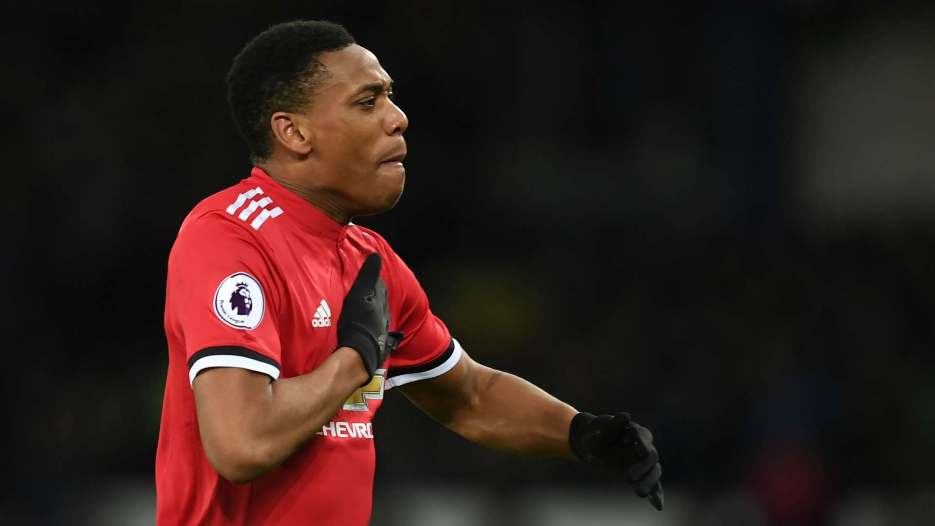 Anthony Martial Manchester United Everton