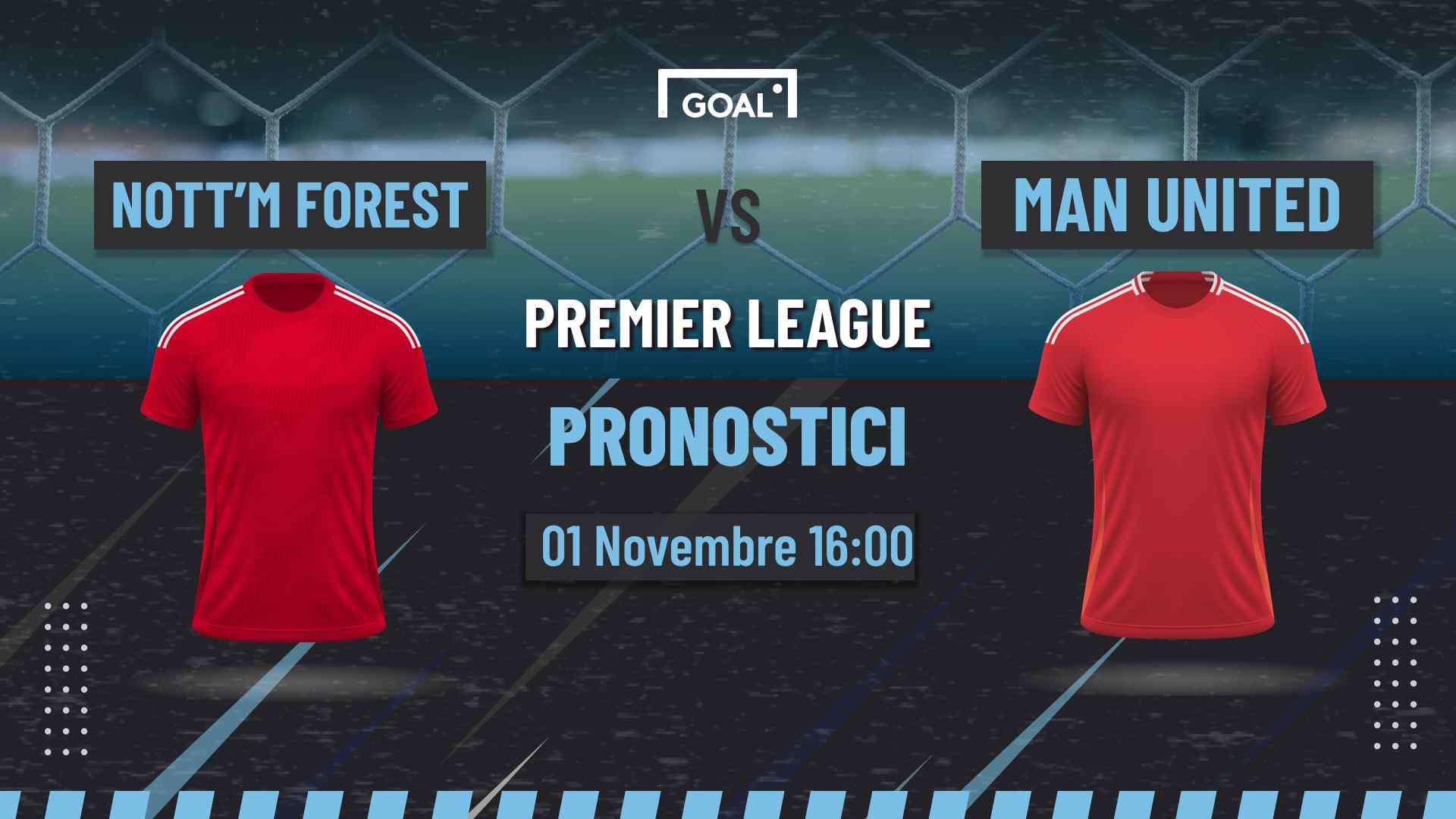pronostici Forest - Manchester United