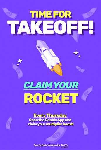 dabble rocket bossts