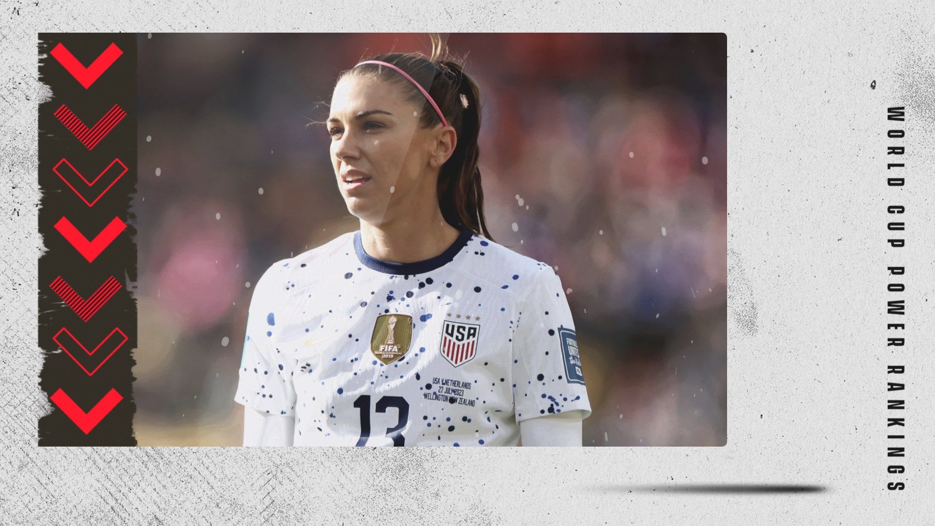 USA World Cup power rankings down