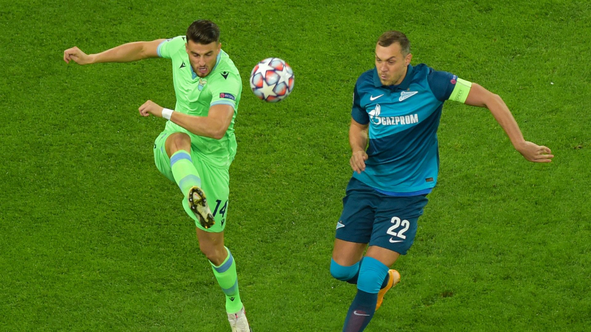 Wesley Hoedt Artem Dzyuba Zenit Lazio Champions League