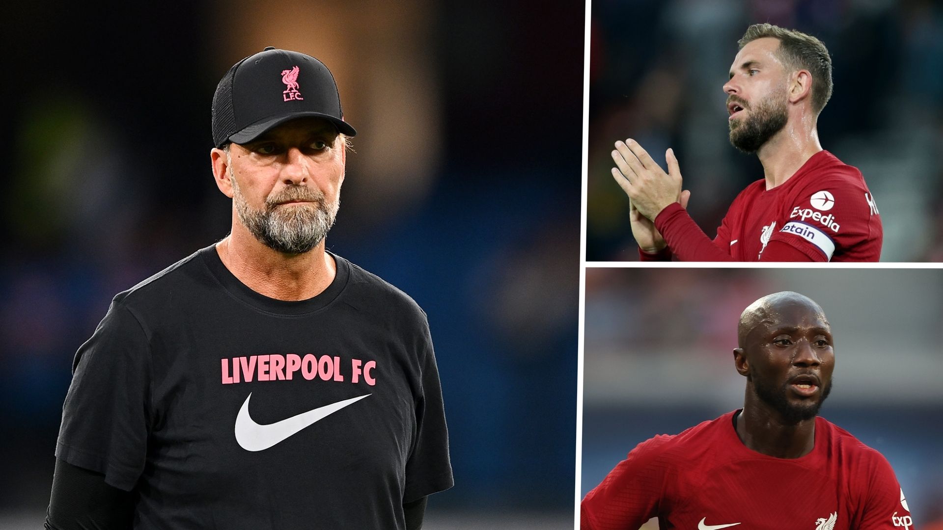 Jurgen Klopp Jordan Henderson Naby Keita Liverpool 2022