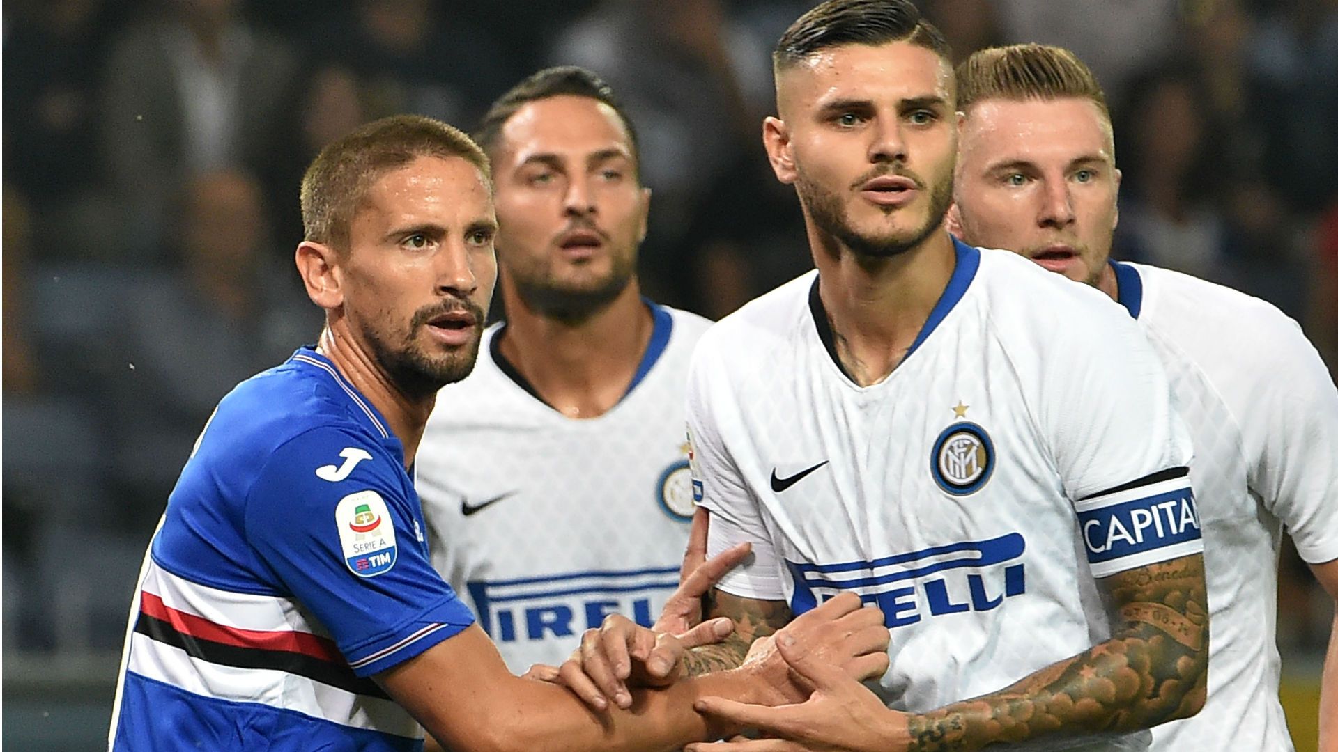 Gaston Ramirez Icardi Sampdoria Inter Serie A