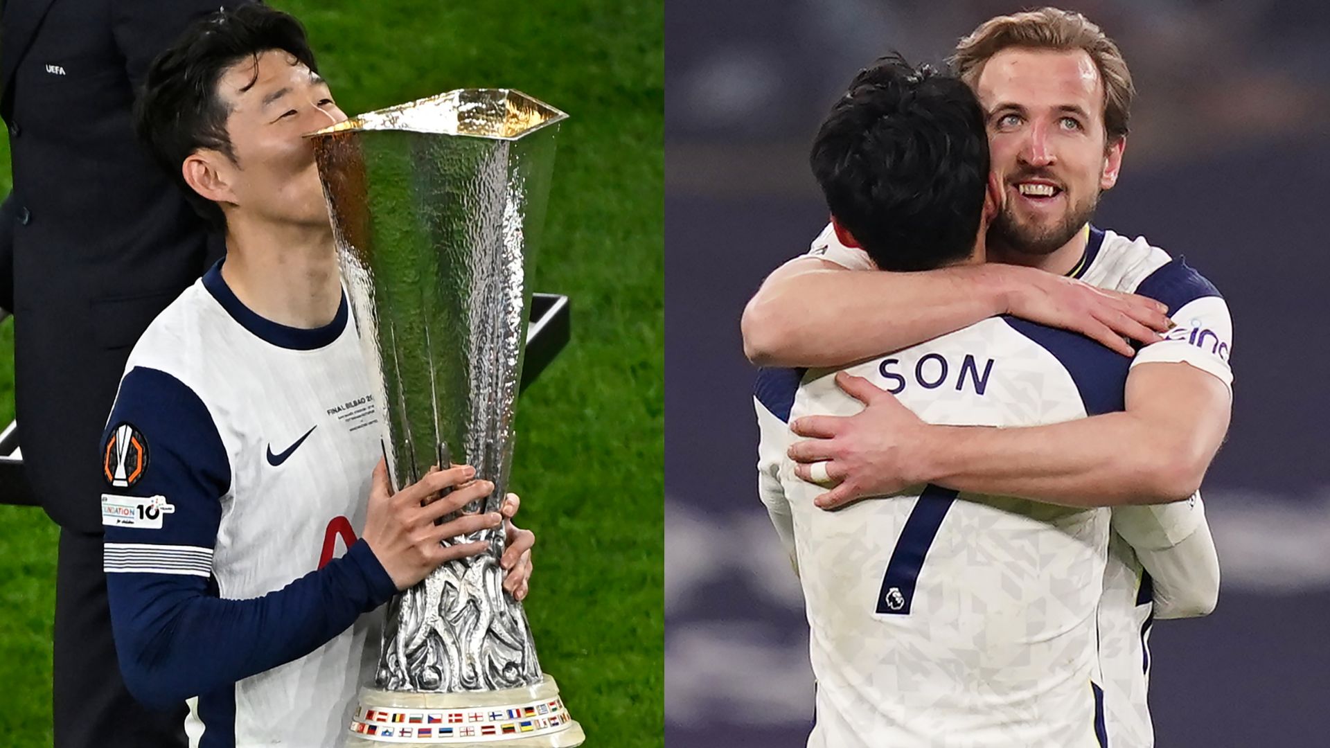 Son Heung-min Harry Kane Tottenham