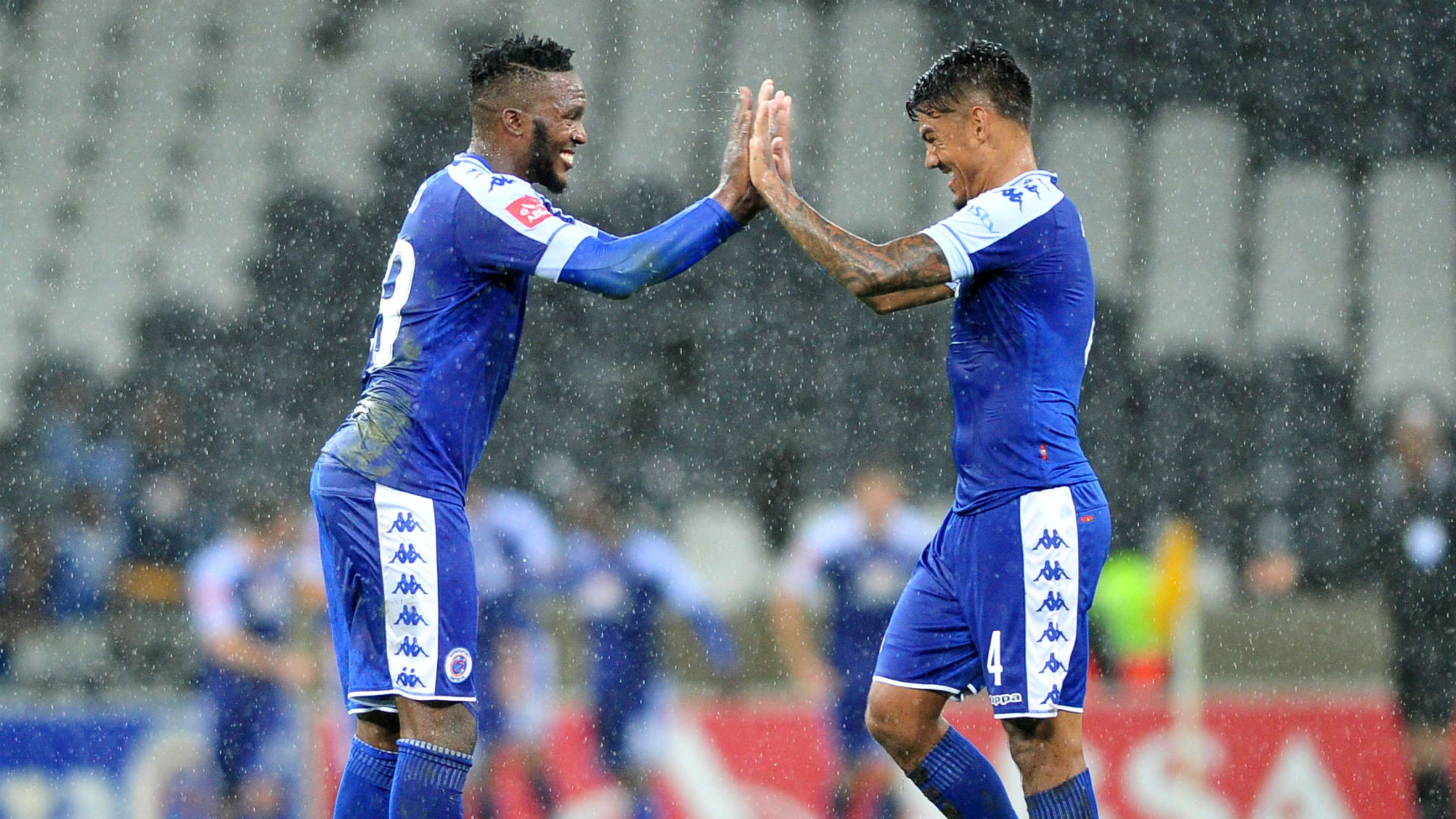 Morgan Gould and Clayton Daniels - SuperSport United