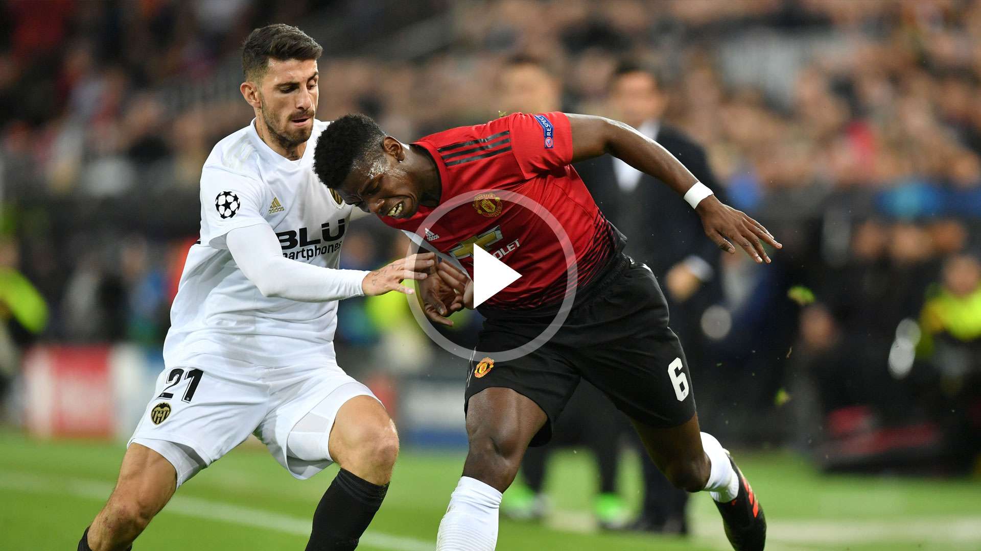 GFX Playbutton Valencia Manchester United Champions League 12122018