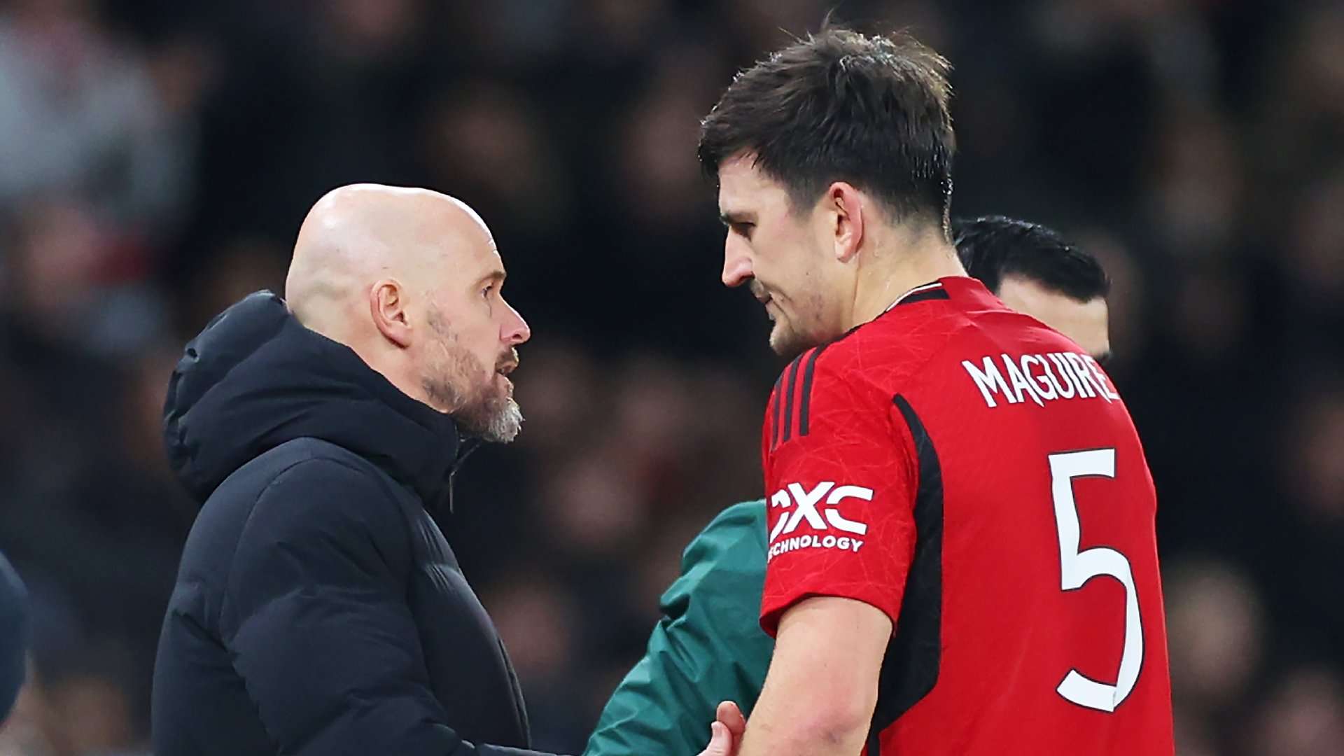 Erik ten Hag Harry Maguire Manchester United 2023-24