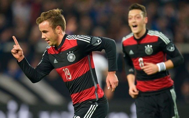 Germany - Chile, Goetze, Ozil