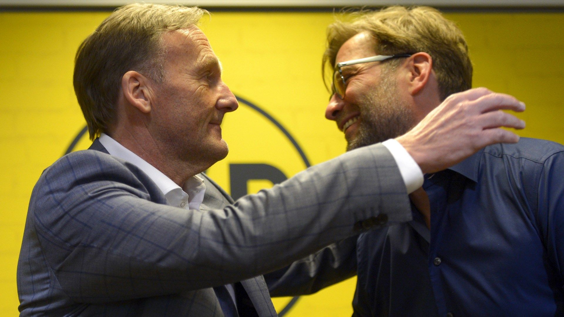Jurgen Klopp Hans Joachim Watzke Dortmund 2016