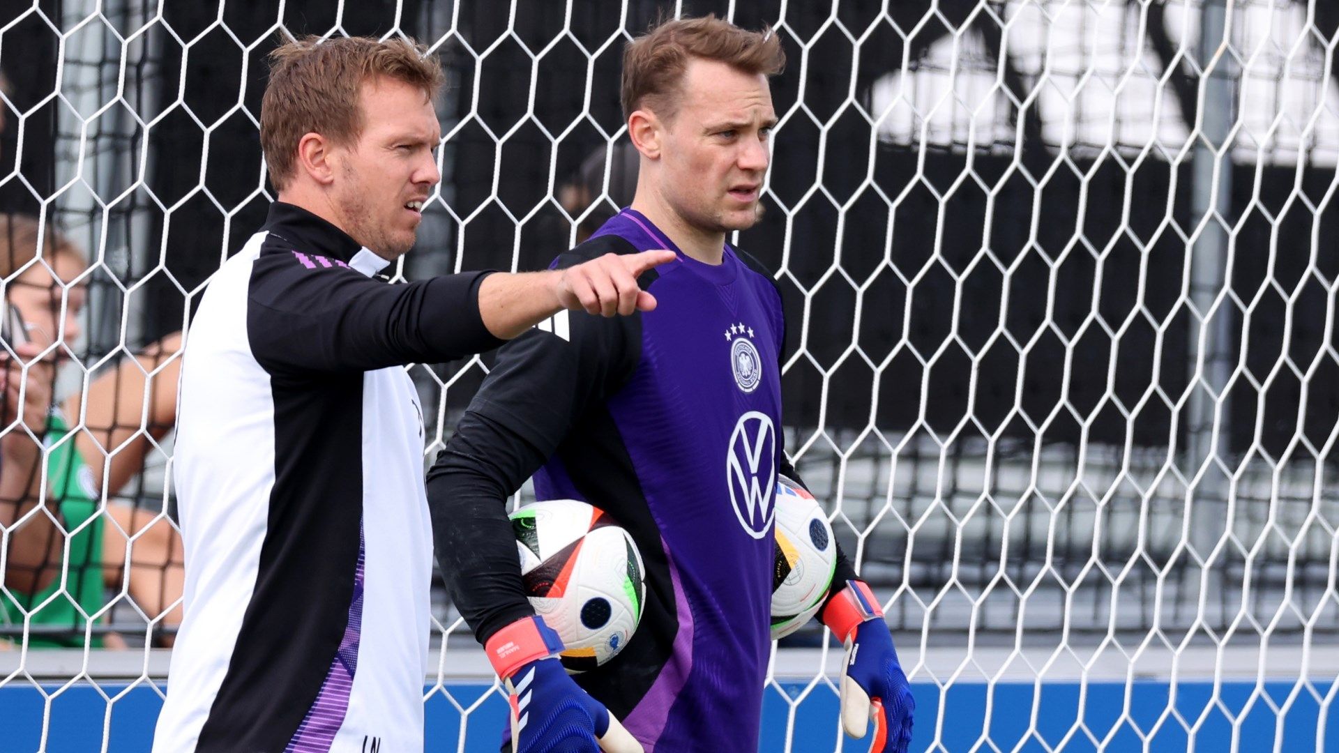 Manuel Neuer Julian Nagelsmann Germany 2024