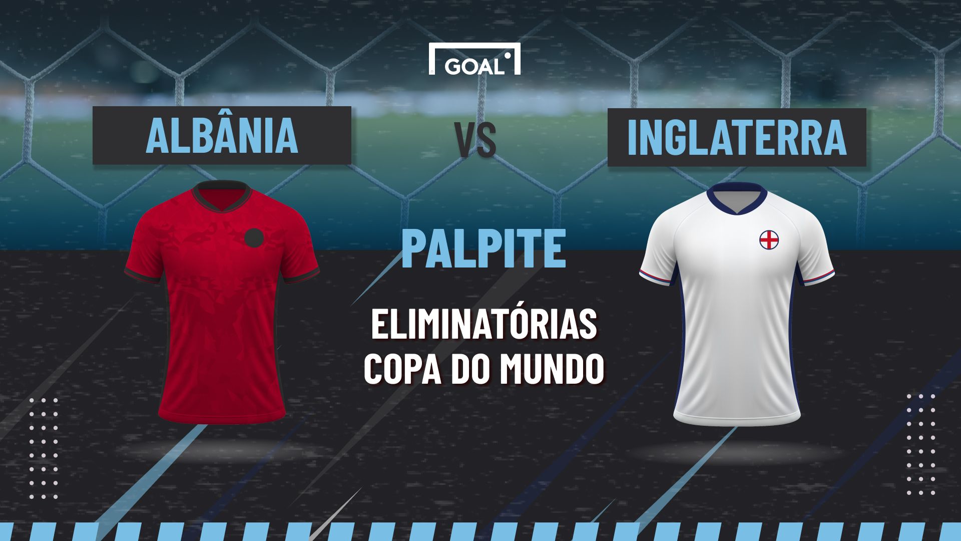 Palpite Albânia x Inglaterra