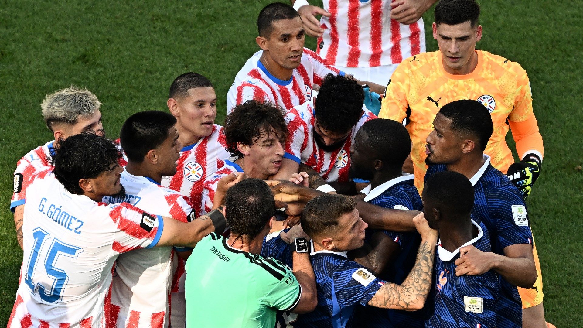 Paraguay France WC