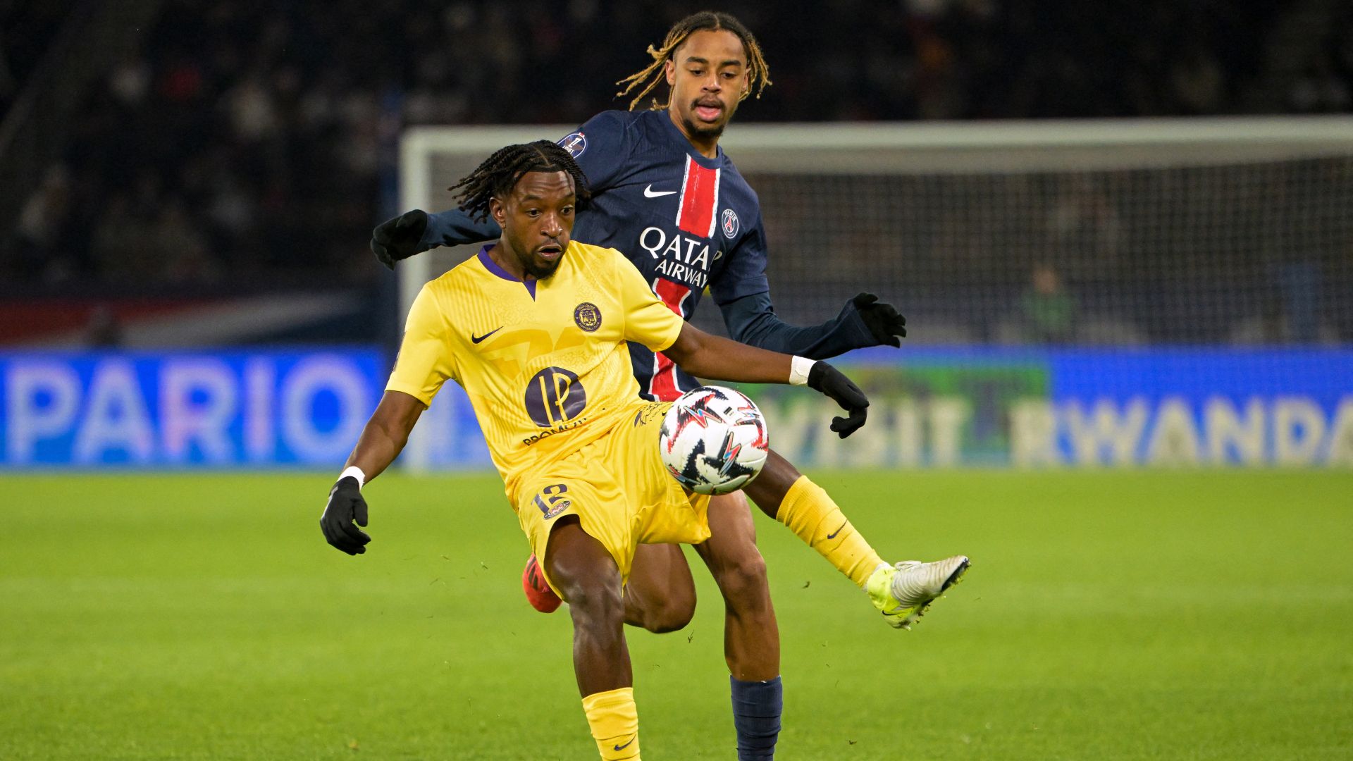 Bradley Barcola PSG Toulouse Ligue 1