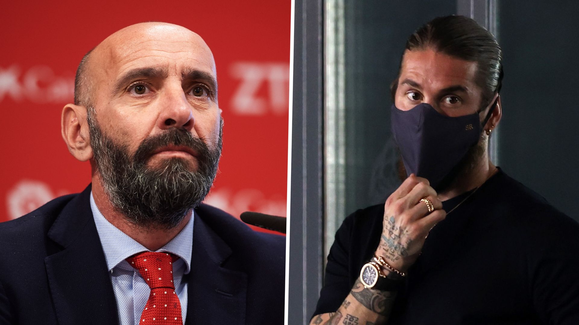 Monchi Sergio Ramos Sevilla