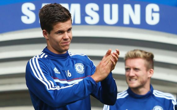 Marco van Ginkel and Andre Schurrle, Chelsea FC