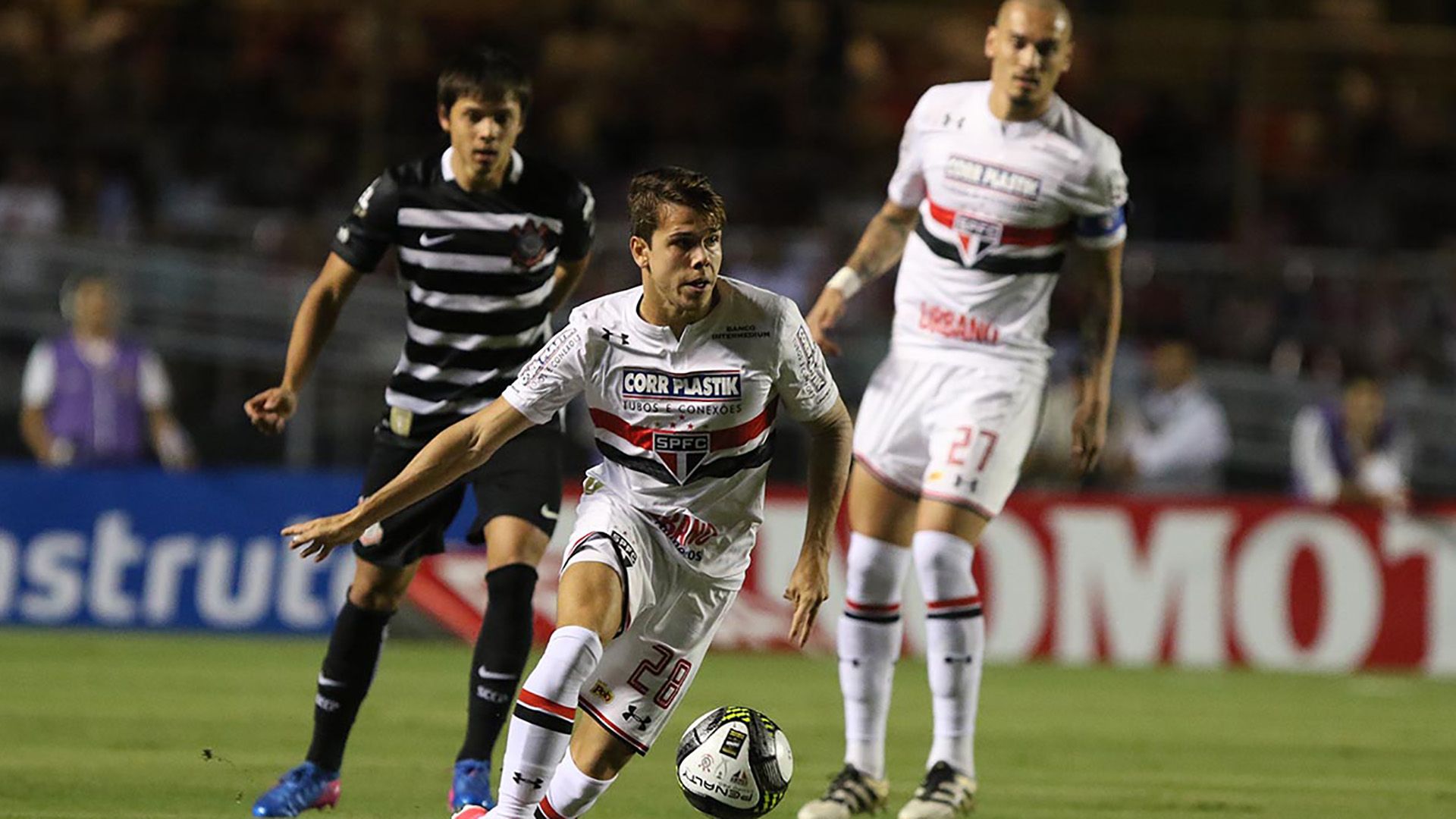Felipe Araruna Angel Romero Sao Paulo Corinthians Paulista 16042017