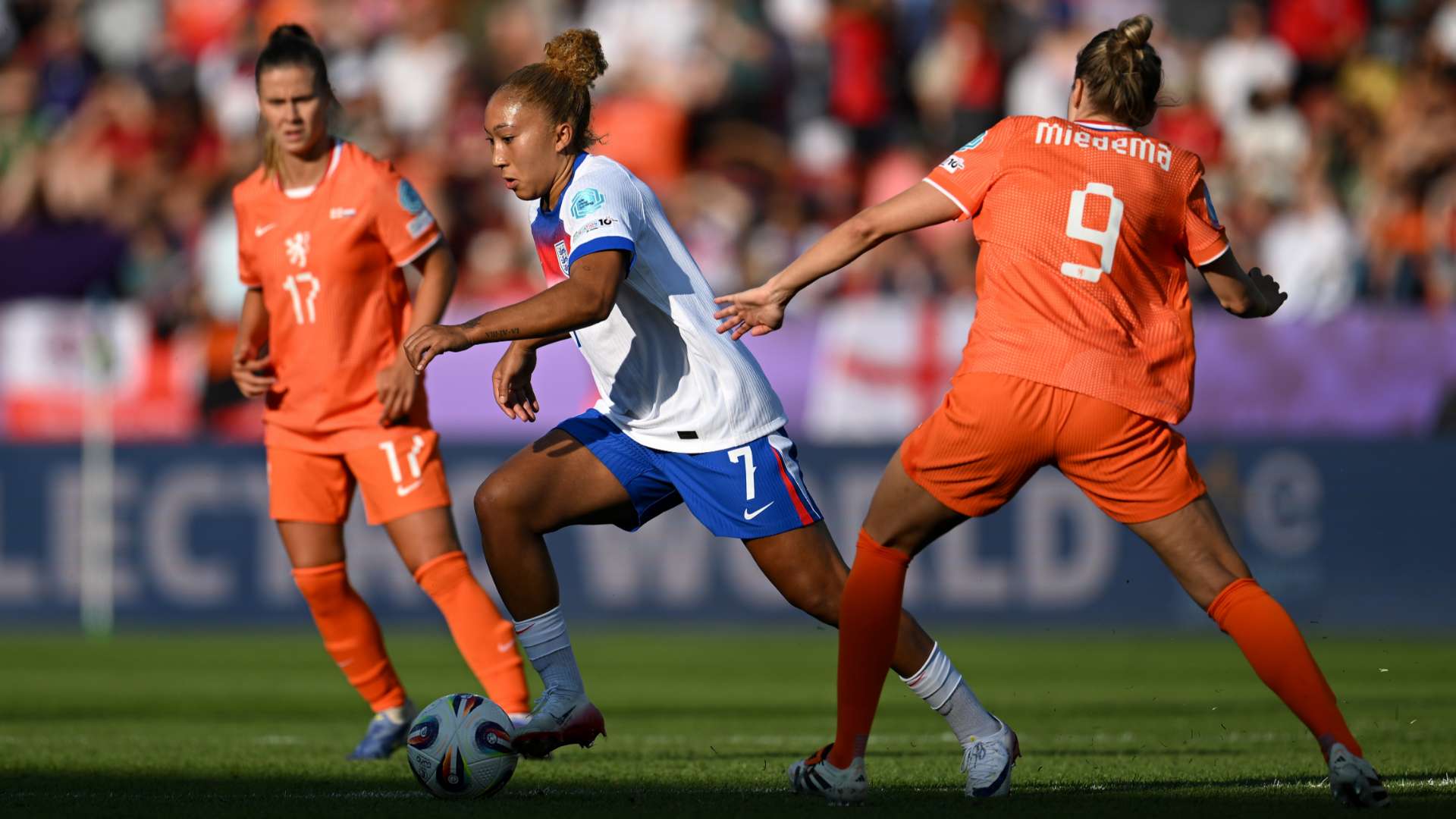 Lauren James Vivianna Miedema England Netherland Euro 2025