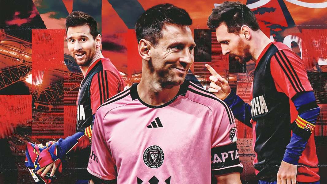 Messi_Newell_Old_Boys_2_1 Lionel Messi backed to complete Newell's Old Boys homecoming transfer by Argentine FA president amid Inter Miami contract uncertainty