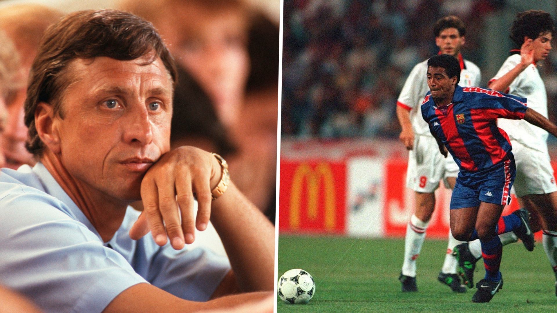 Romário de Souza Faria johan cruyff