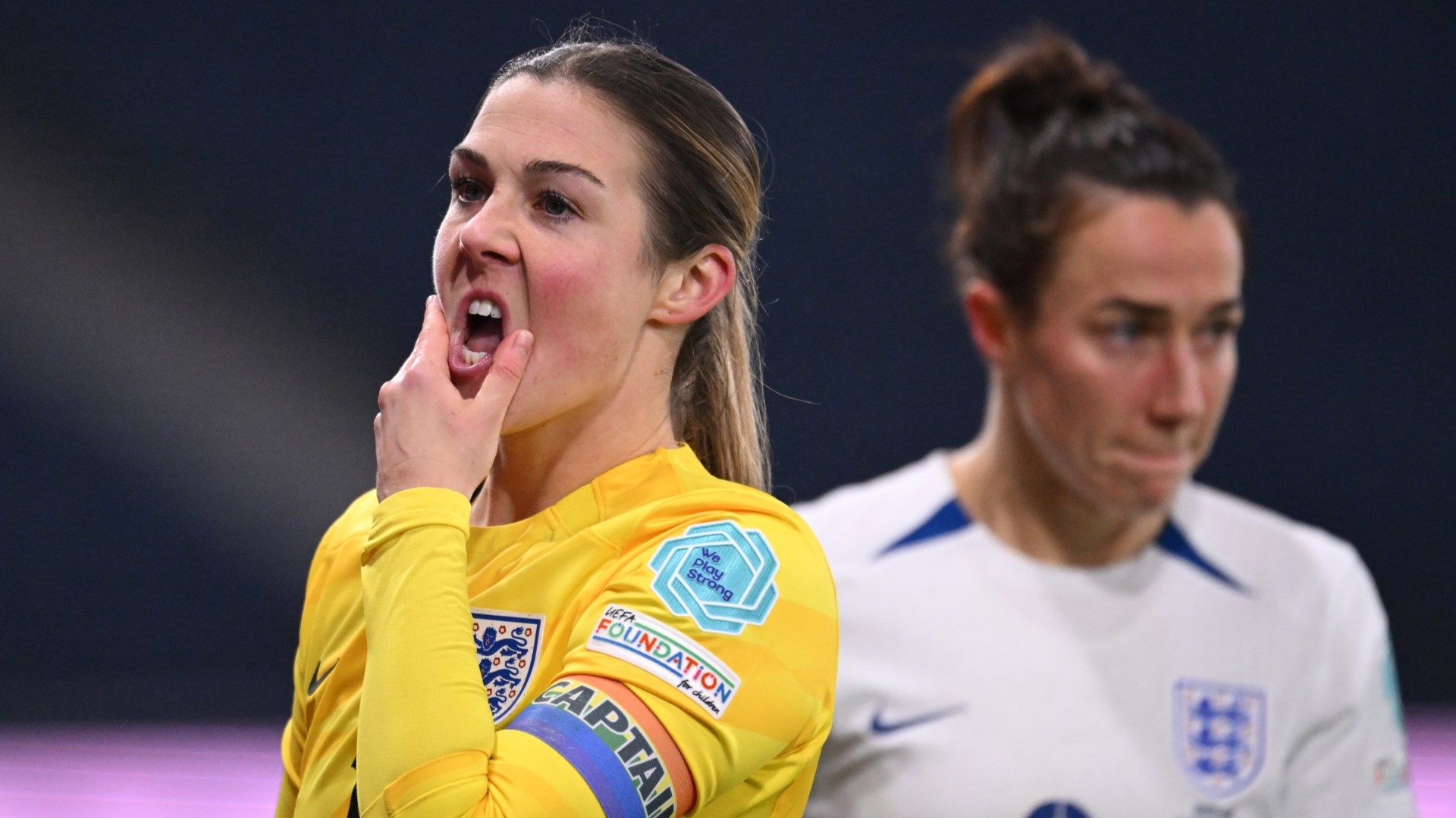 Mary Earps Lucy Bronze England Scotland