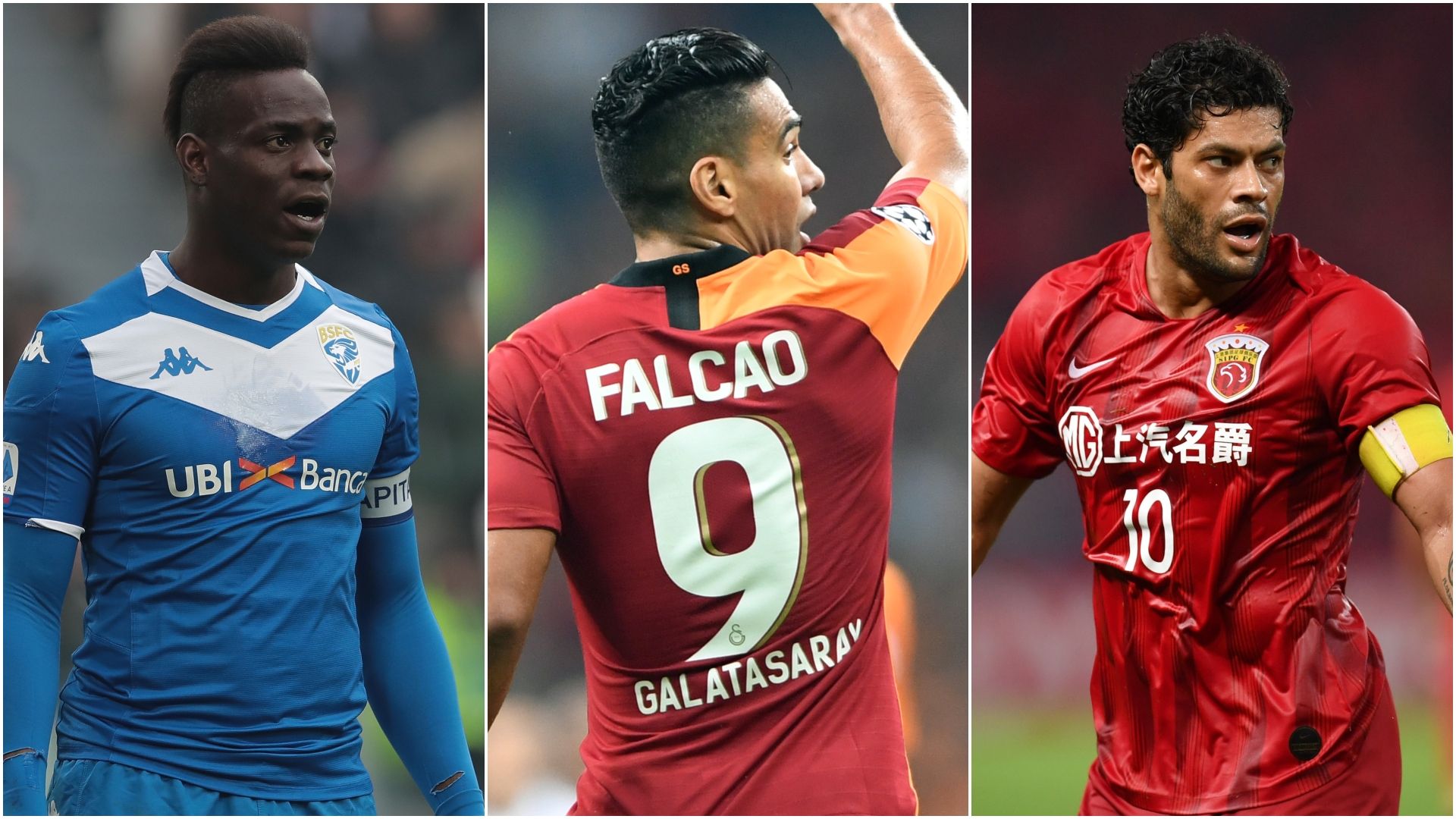 Falcao Balotelli, Hulk MIX 2020