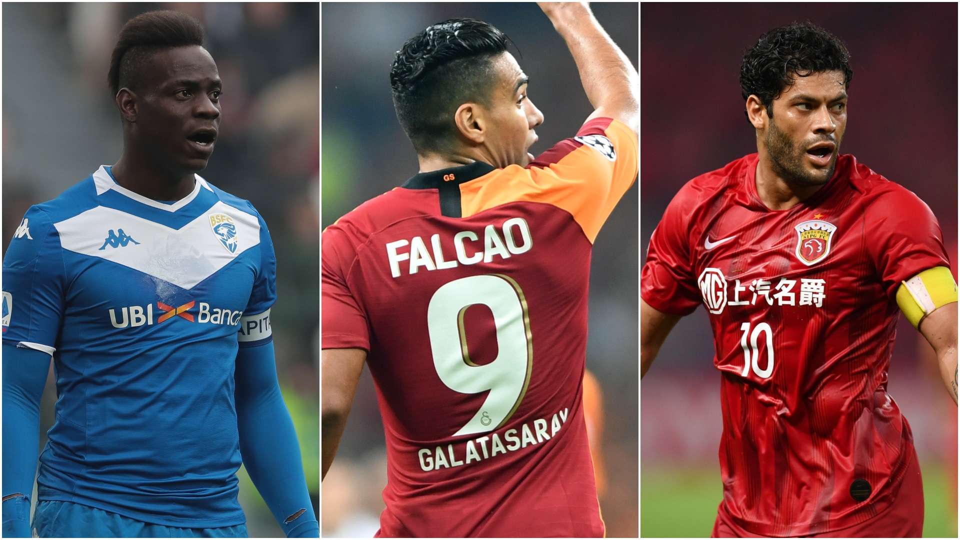 Falcao Balotelli, Hulk MIX 2020