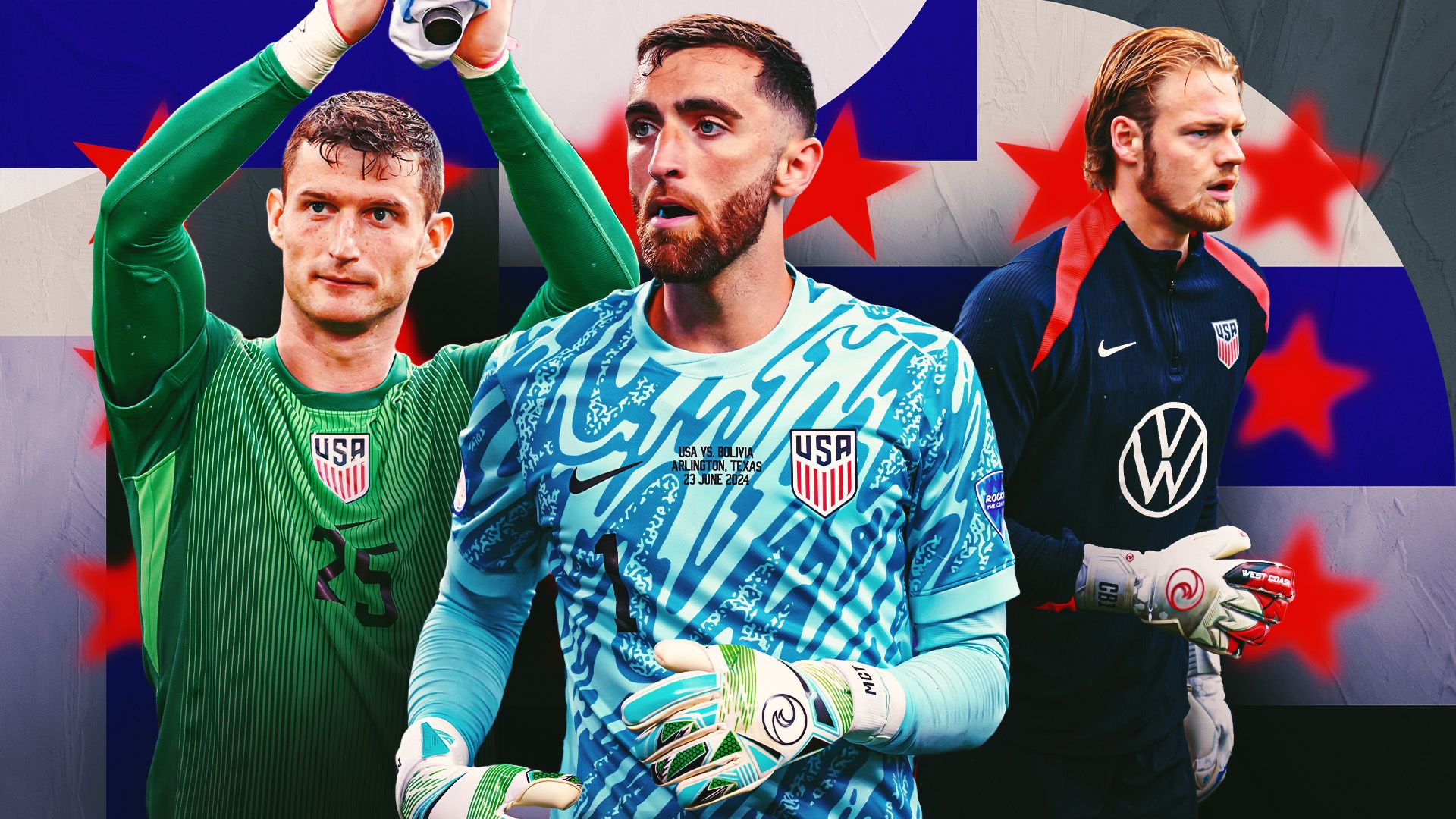 ‘Show that I am the No. 1’ - Urgency in USMNT goalkeeping race, as Matt Turner, Matt Freese, Chris Brady must capitalize on Gold Cup to establish clear starter ahead of 2026 World Cup | Goal.com UK