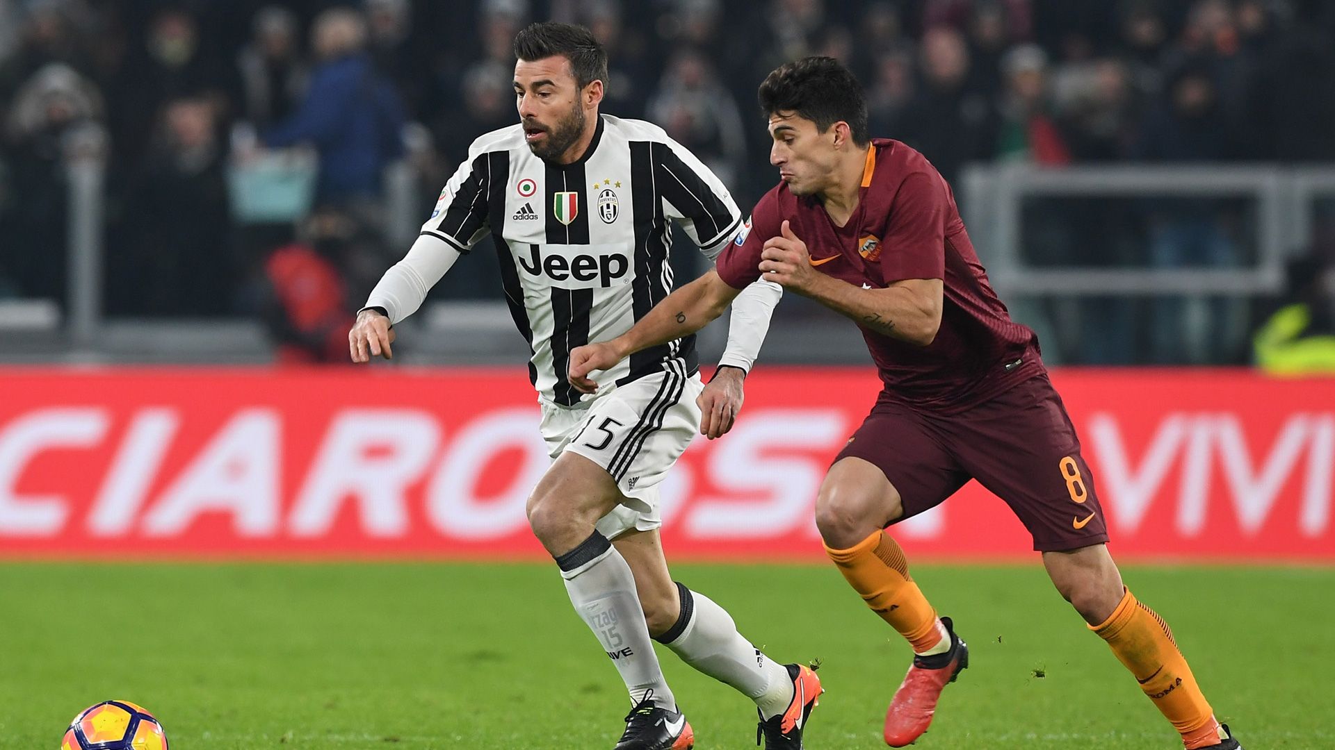 Barzagli Juventus Roma 17122016
