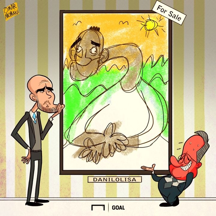 Kartun Goal Internasional 2017 - Pep Guardiola Lirik Danilo